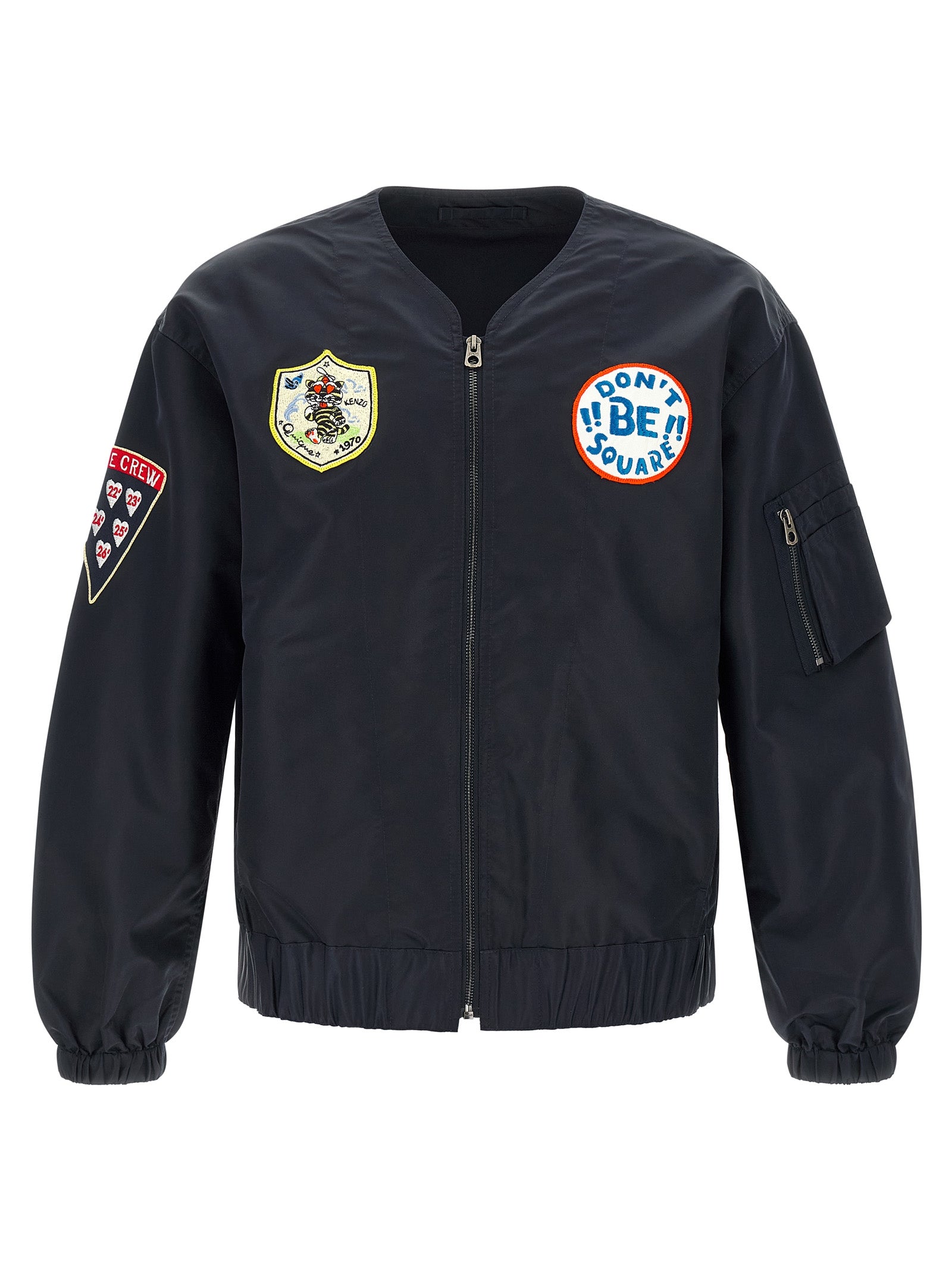 Kenzo Blue Nylon Bomber Kenzo