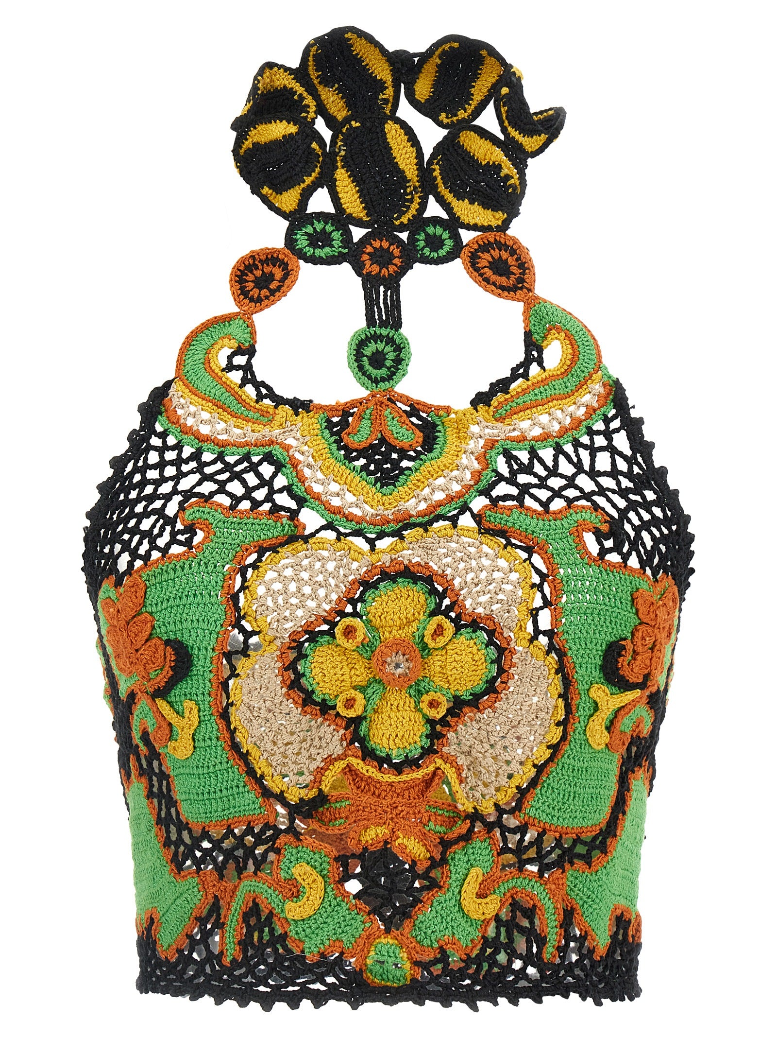 Etro Multicolor Cotton Blouse Etro