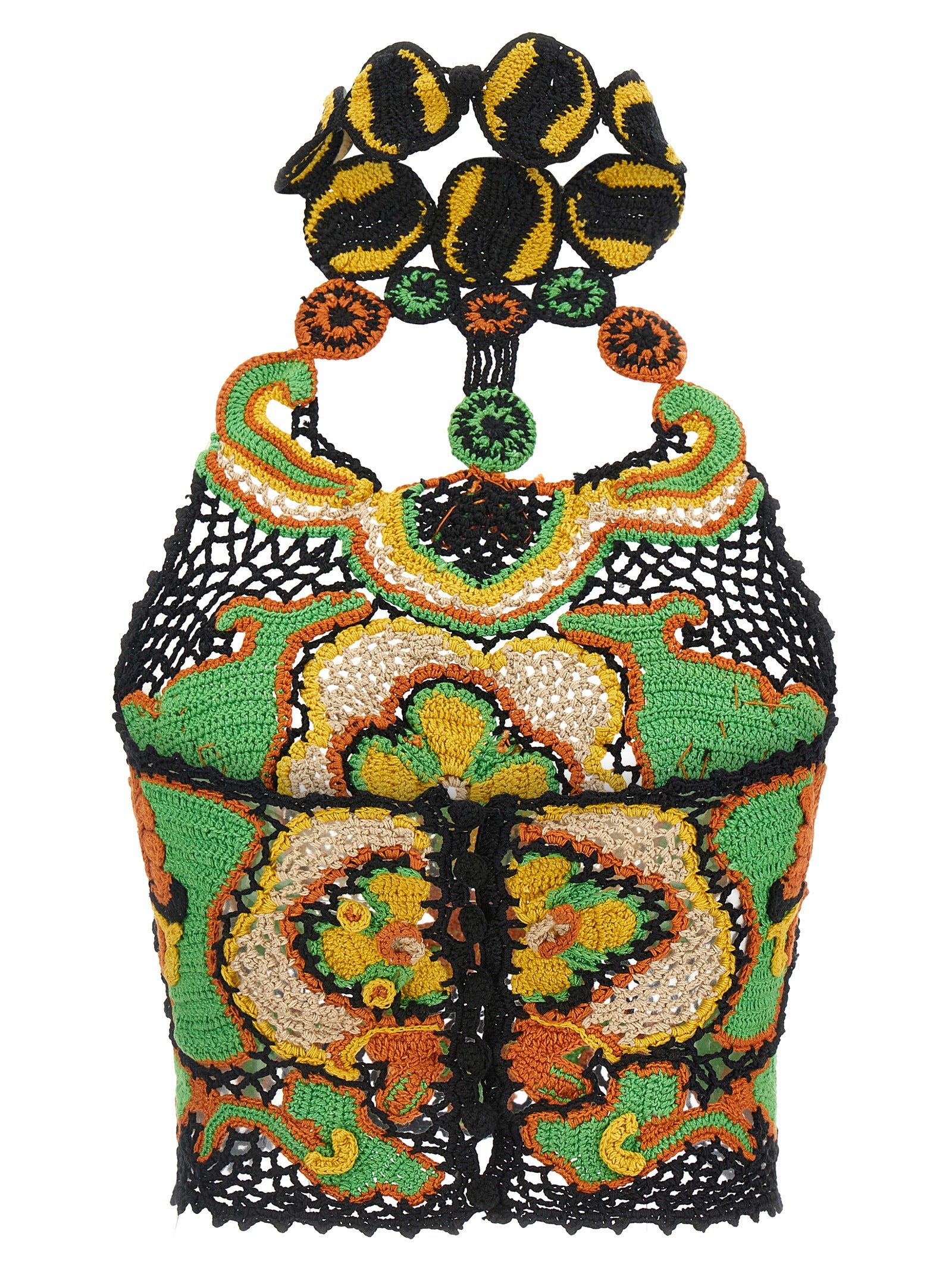 Etro Multicolor Cotton Blouse Etro