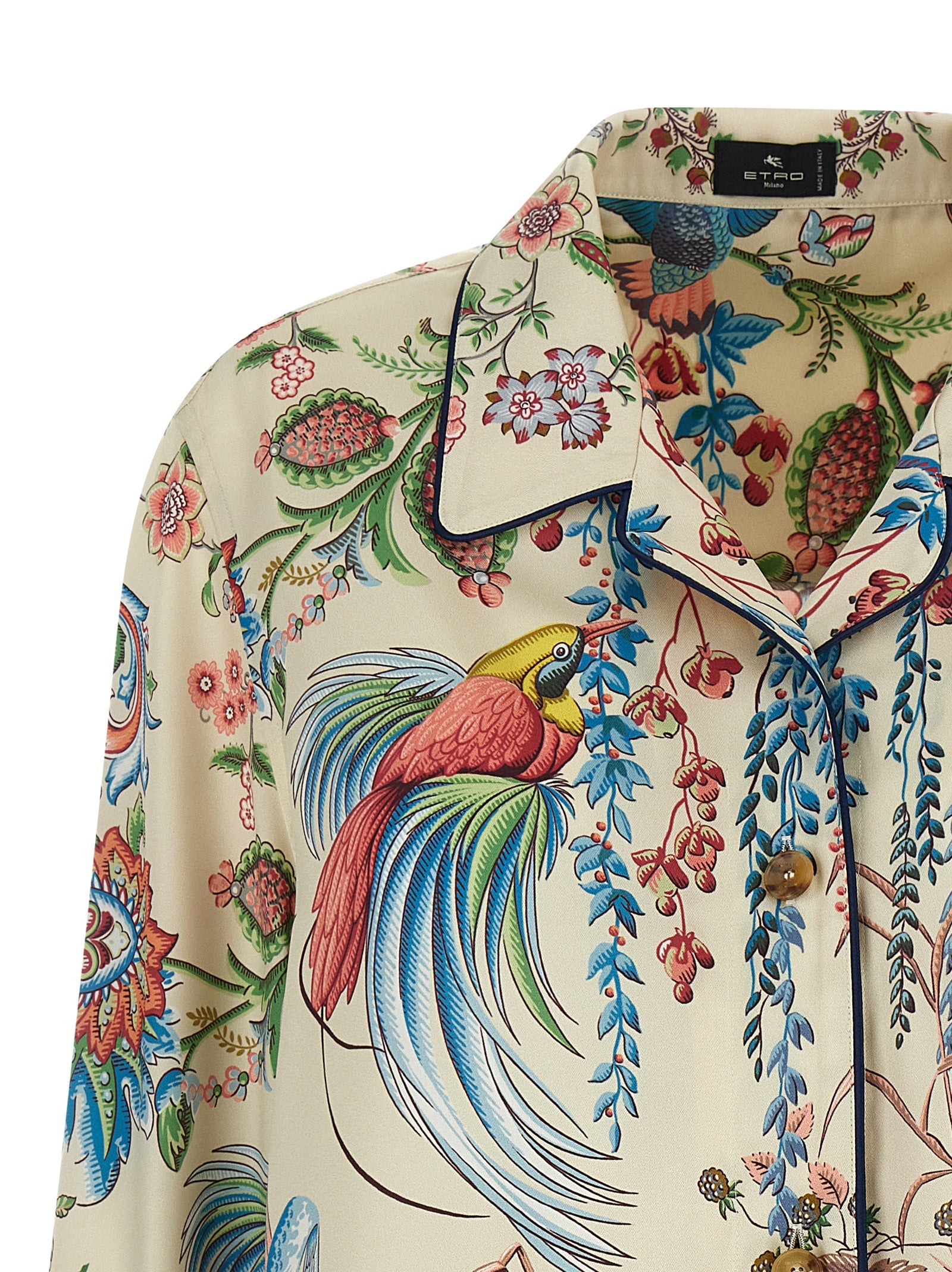 Etro Multicolor Polyester Blouse Etro