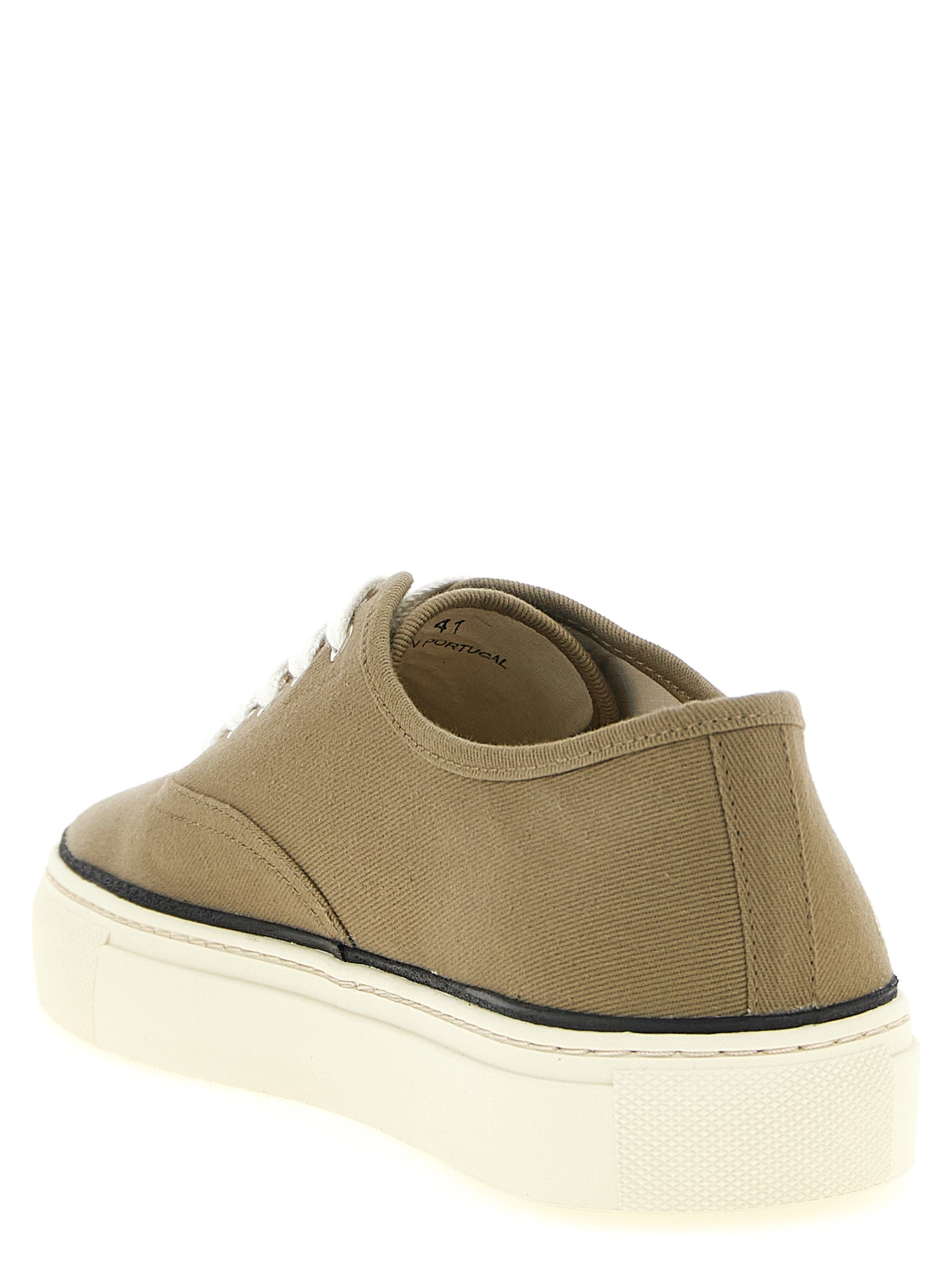 Jacquemus Bicolor Cotton Low Top Sneakers Jacquemus