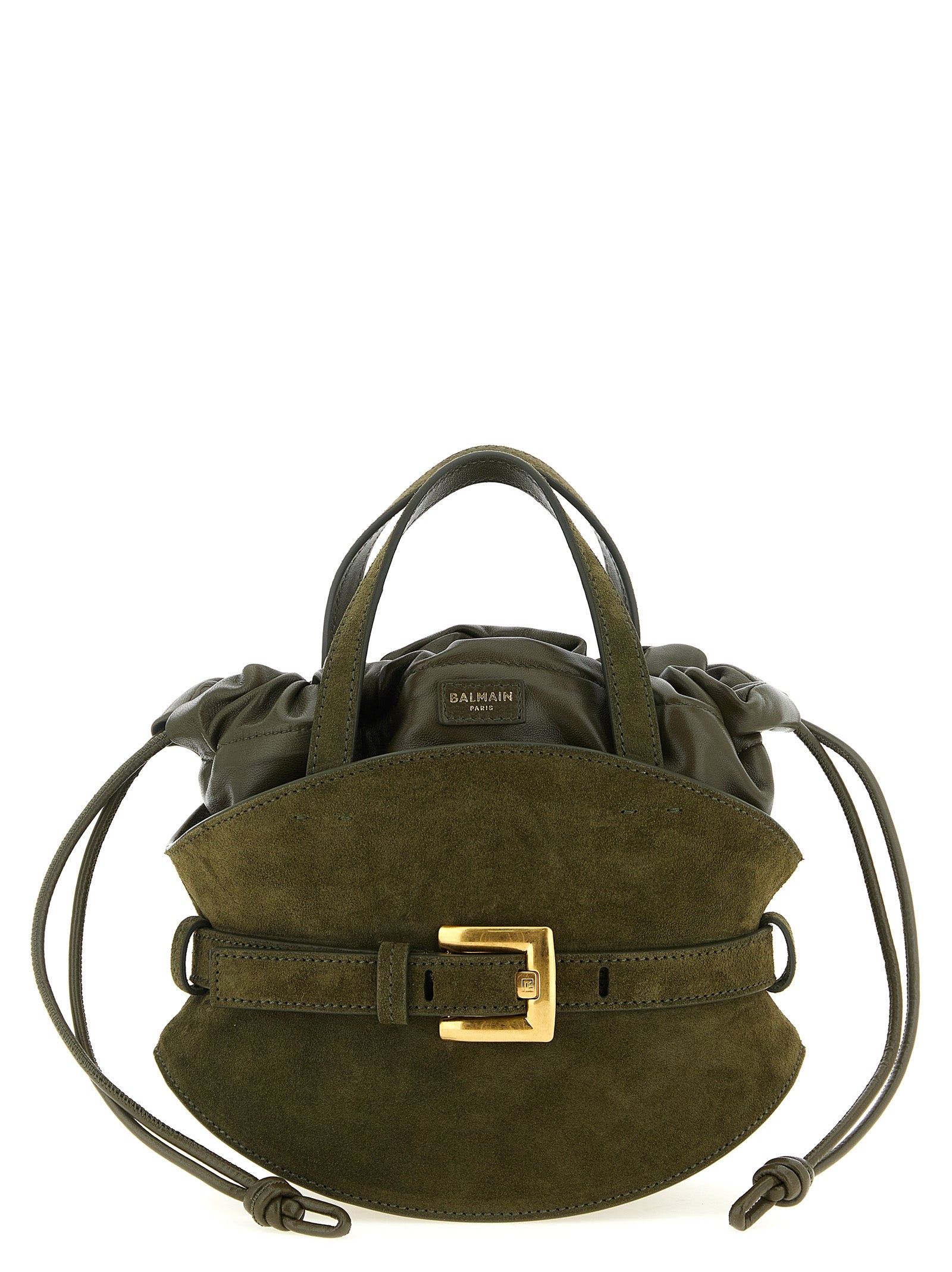 Balmain Bicolor Calfskin Handbag Balmain