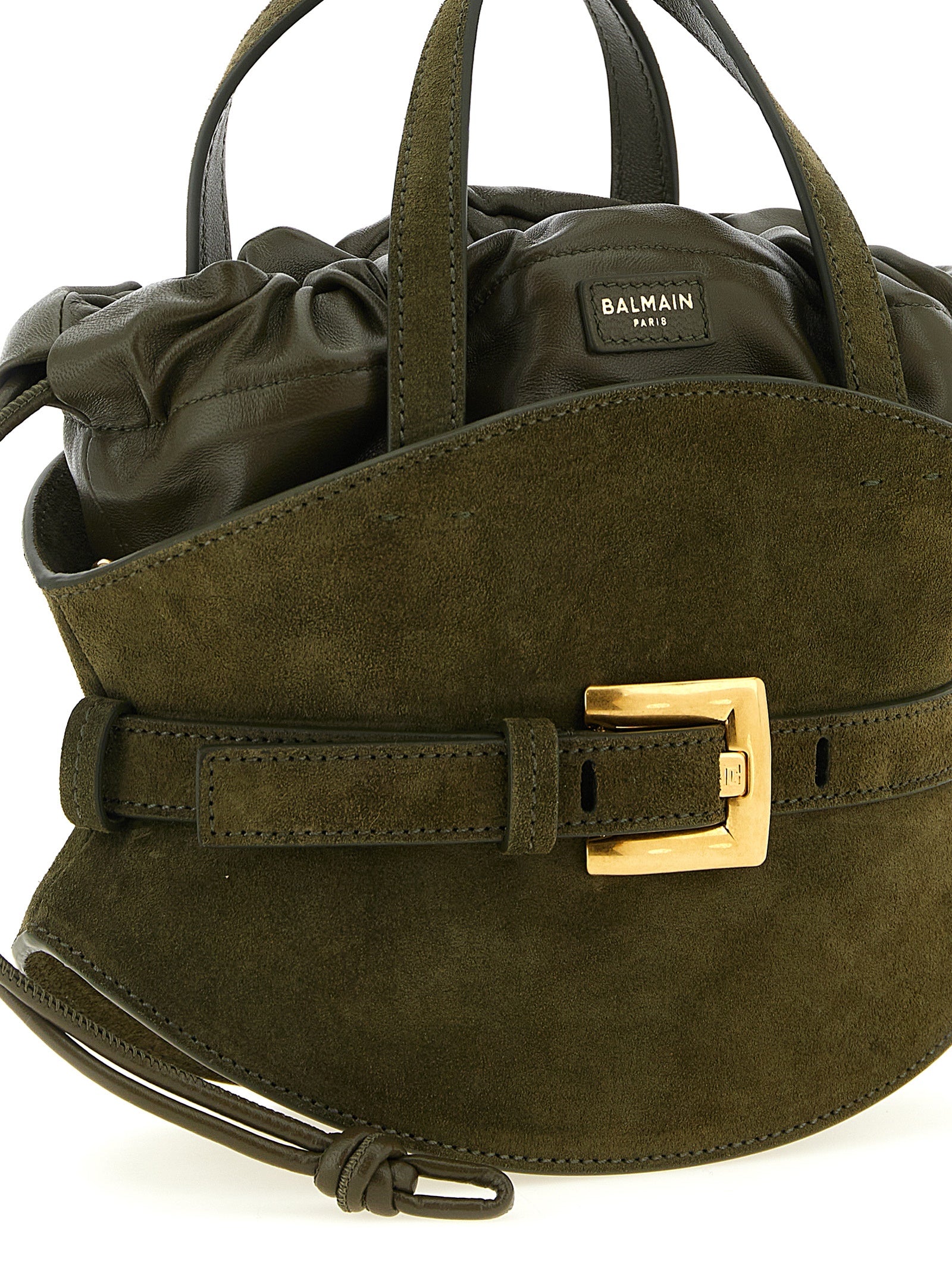 Balmain Bicolor Calfskin Handbag Balmain