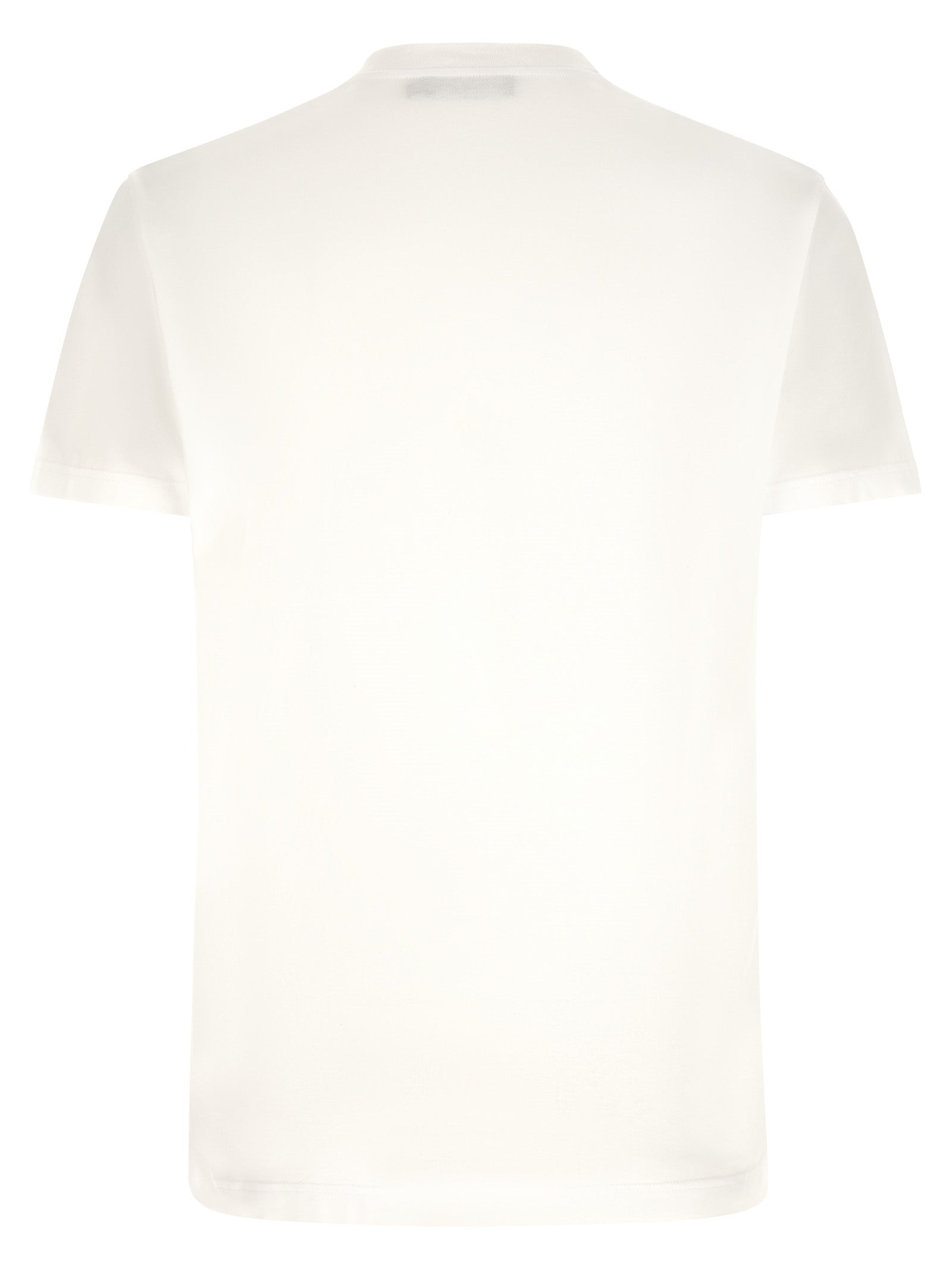 Dolce & Gabbana White Cotton T-Shirt Dolce & Gabbana