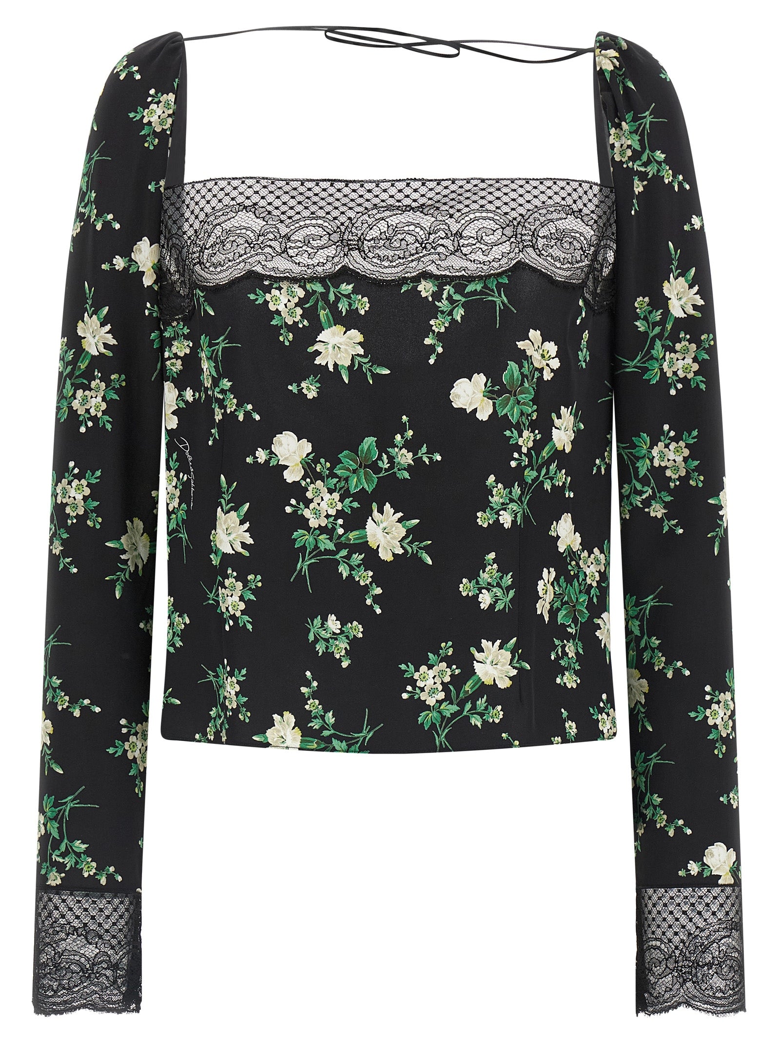 Dolce & Gabbana Black Sisal Tank Tops Dolce & Gabbana