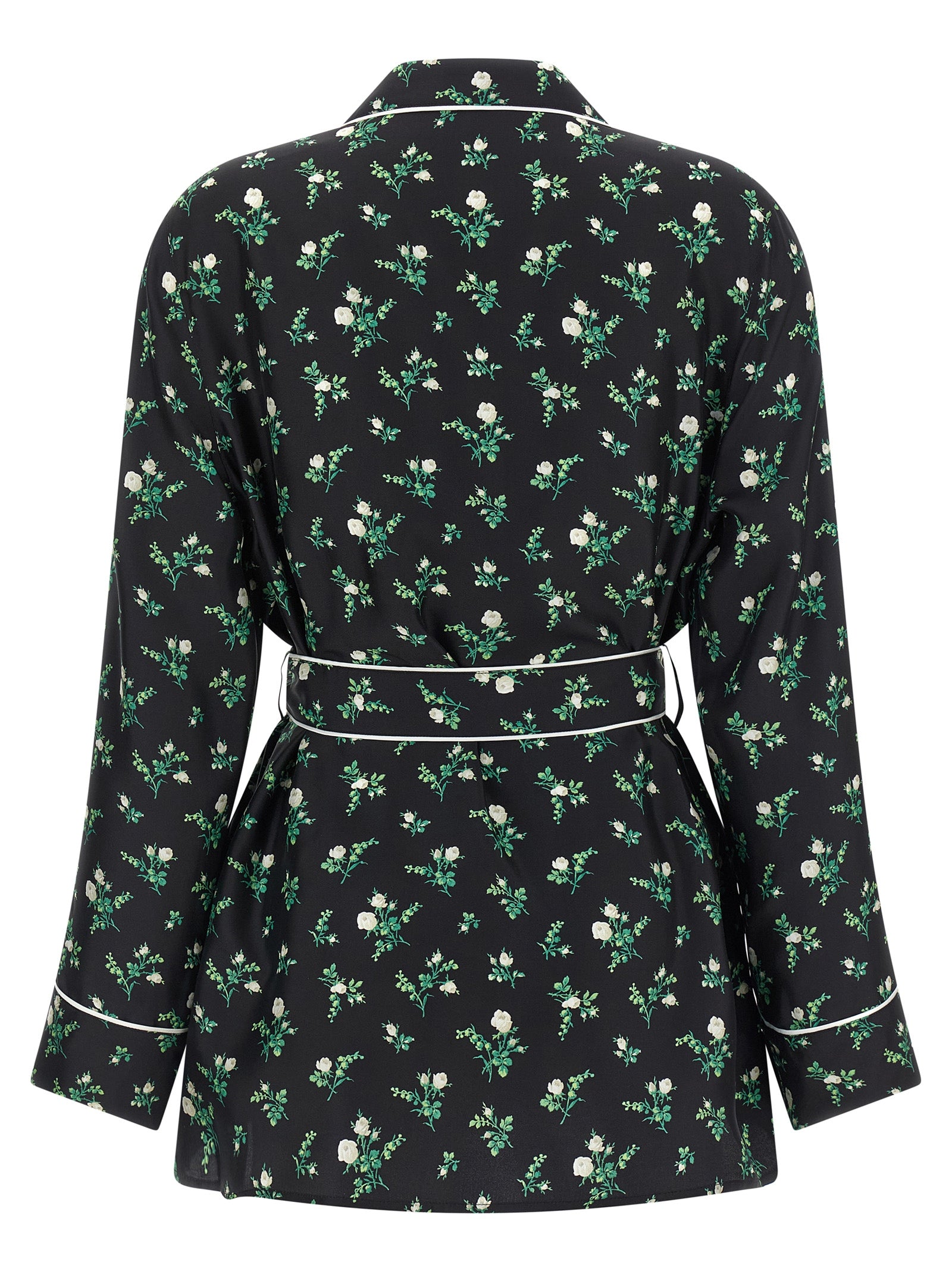 Dolce & Gabbana Black Silk Blouse Dolce & Gabbana