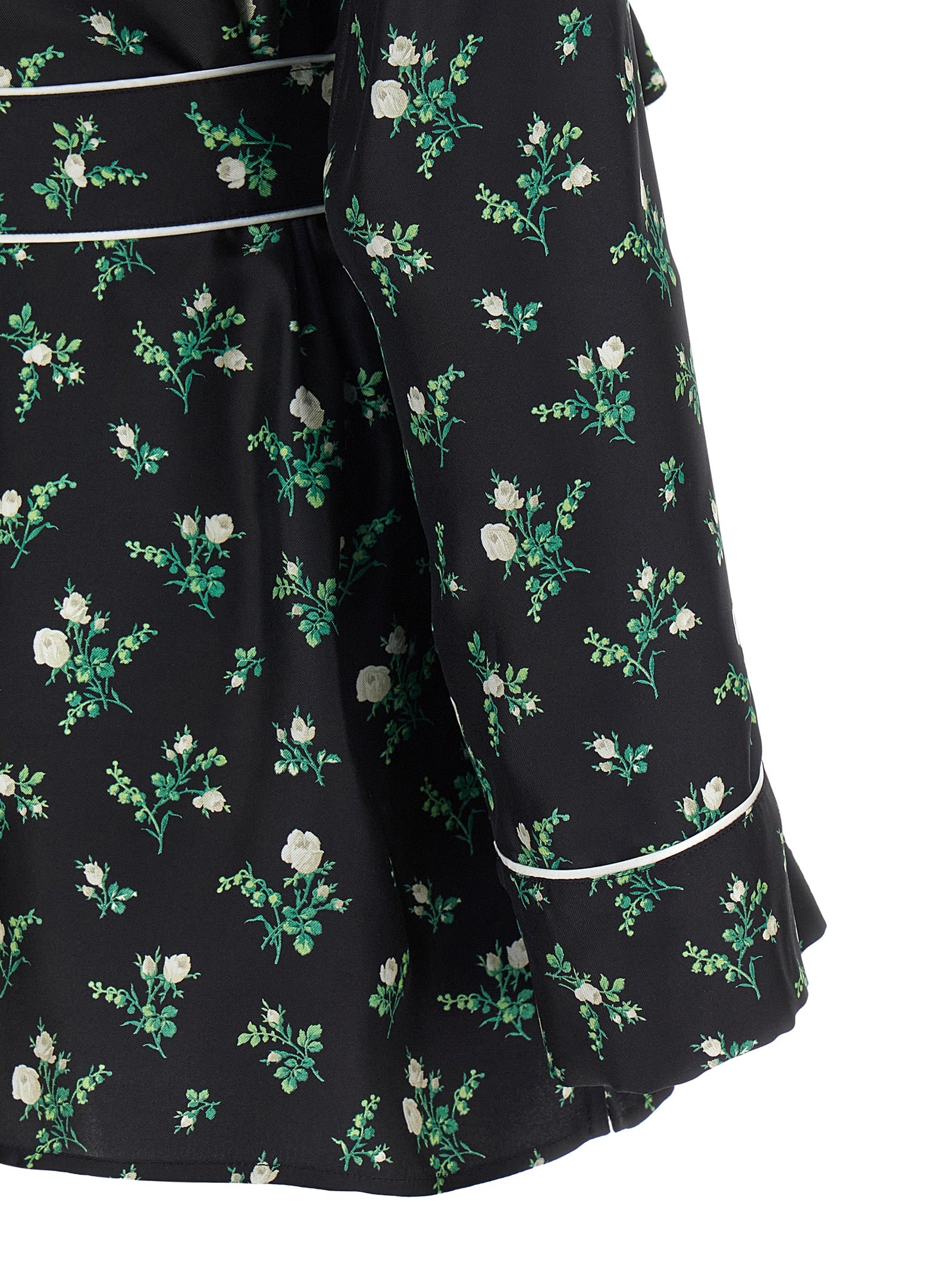 Dolce & Gabbana Black Silk Blouse Dolce & Gabbana