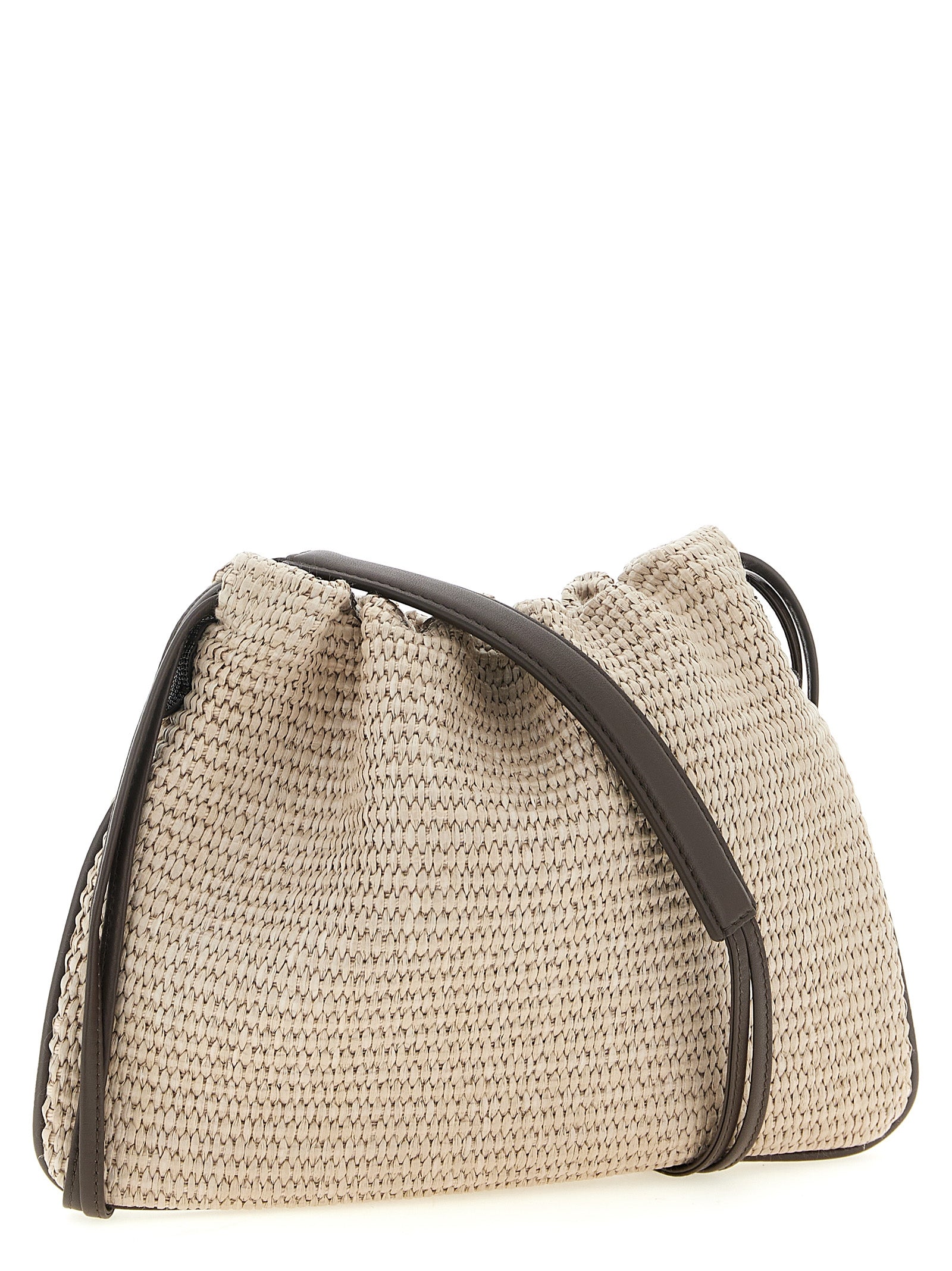 Brunello Cucinelli Beige Cotton Clutch Bag Brunello Cucinelli