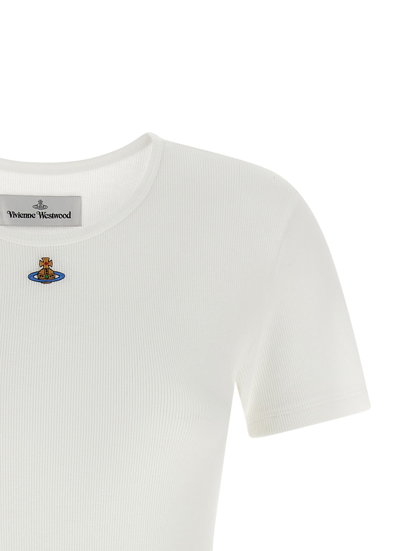 Vivienne Westwood White Cotton Bodysuit Vivienne Westwood