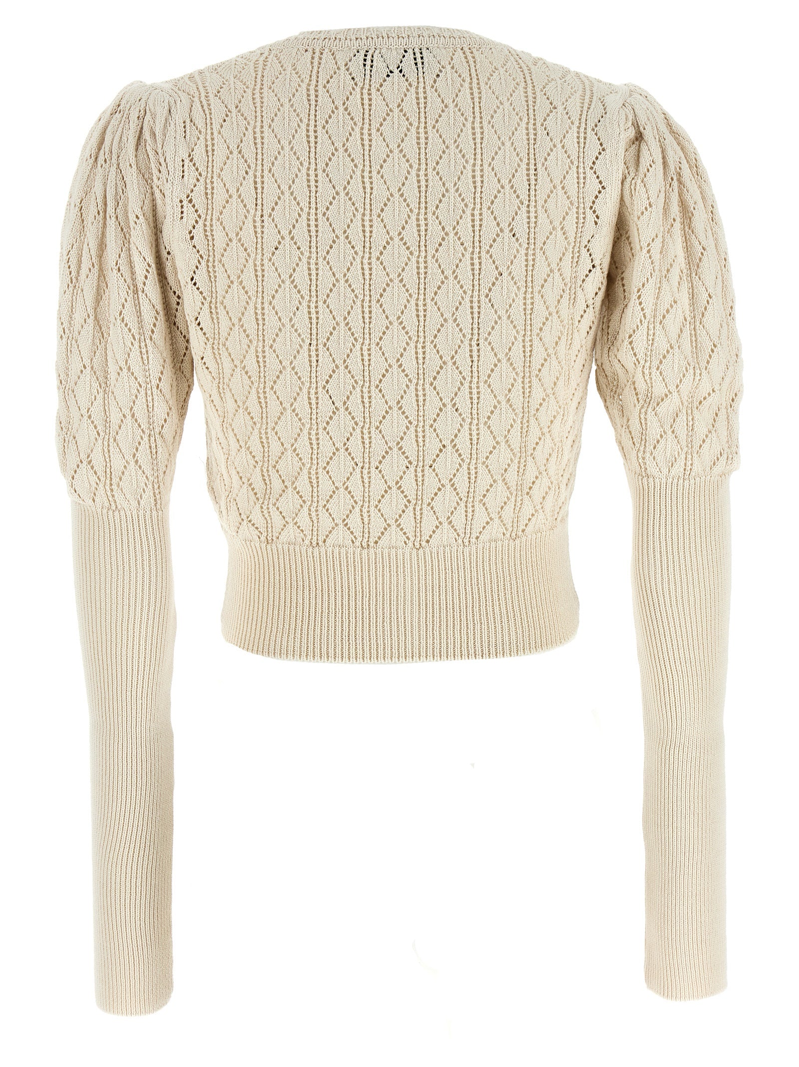 Vivienne Westwood Beige Cotton Cardigan Vivienne Westwood