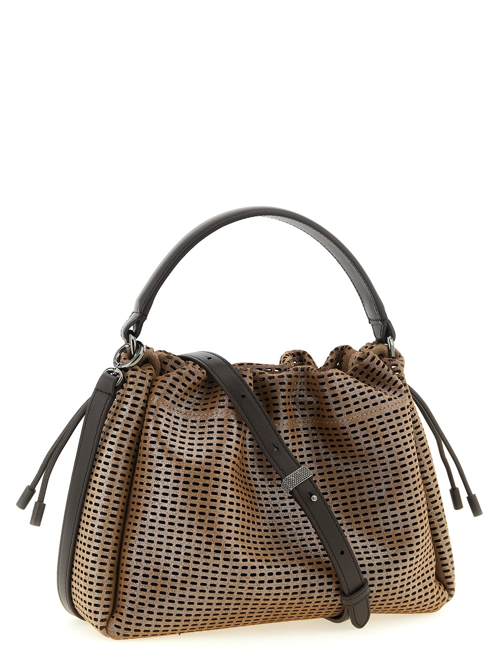 Brunello Cucinelli Brown Calfskin Handbag Brunello Cucinelli