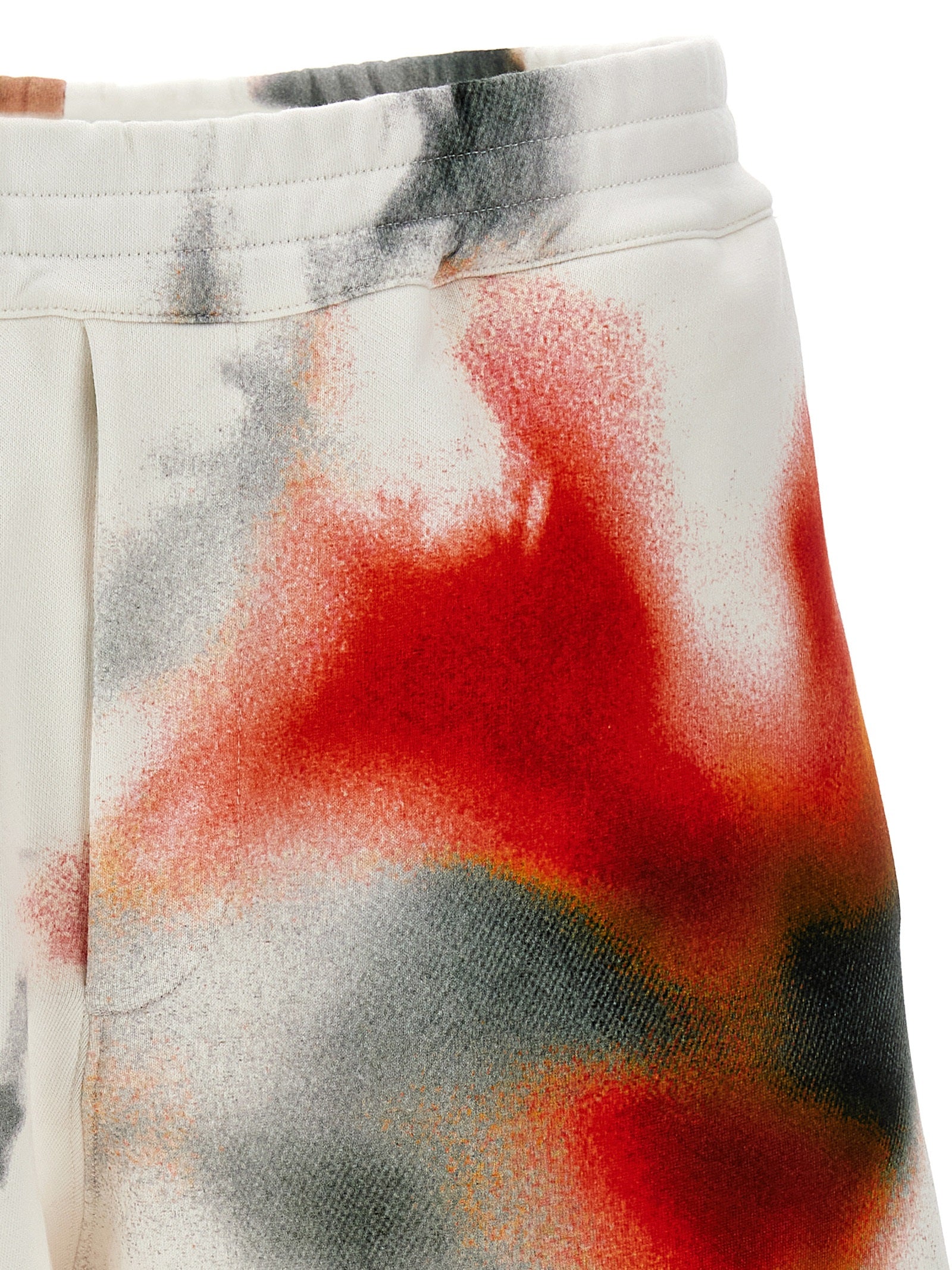 Alexander McQueen Multicolor Cotton Bermuda Shorts Alexander McQueen