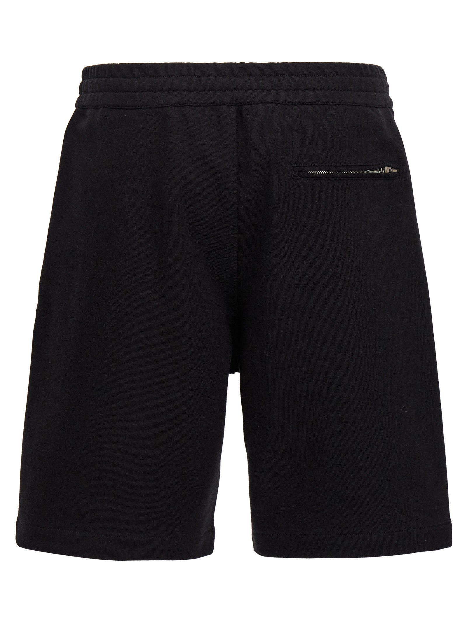 Alexander McQueen Black Cotton Bermuda Shorts Alexander McQueen