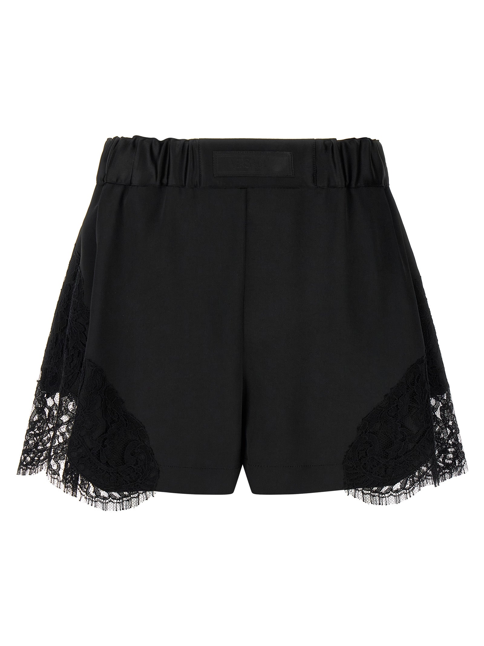 Versace Black Nylon Bermuda Shorts Versace