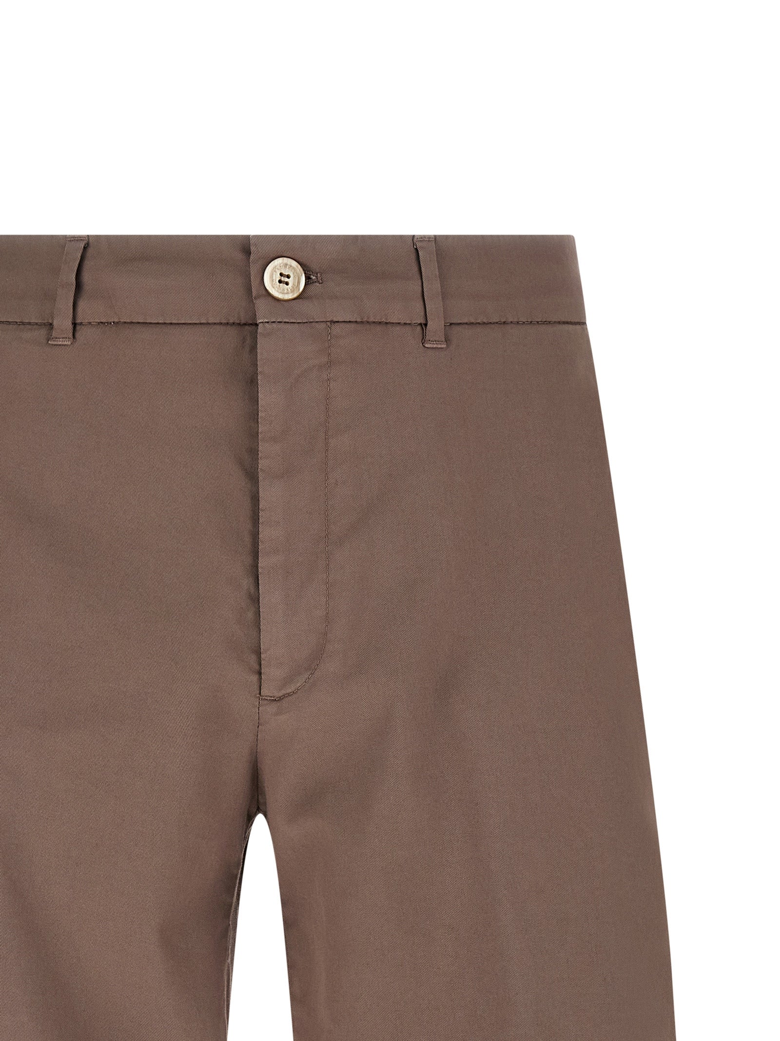 Brunello Cucinelli Brown Cotton Bermuda Shorts Brunello Cucinelli