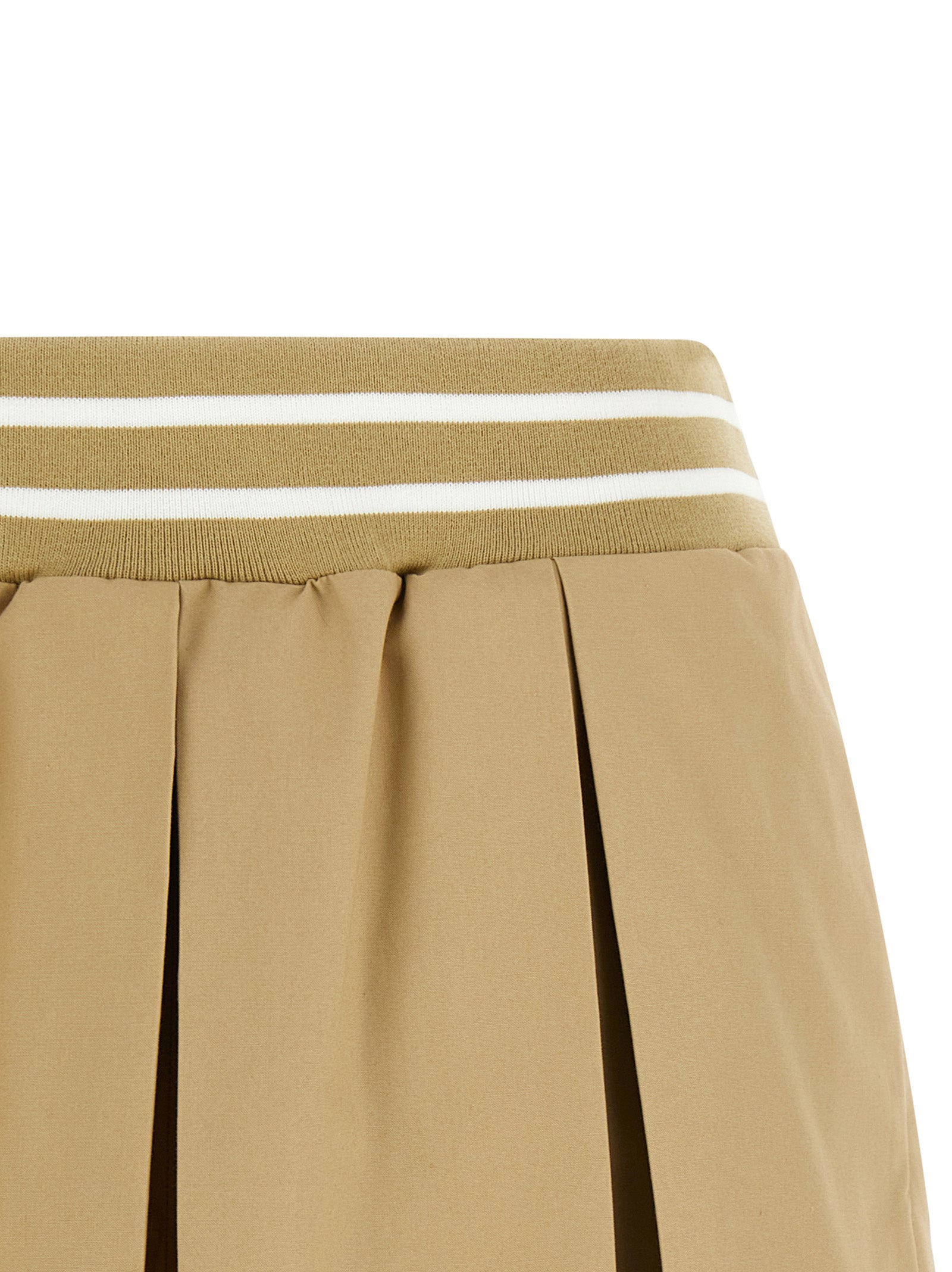 Moschino Beige Cotton Bermuda Shorts Moschino