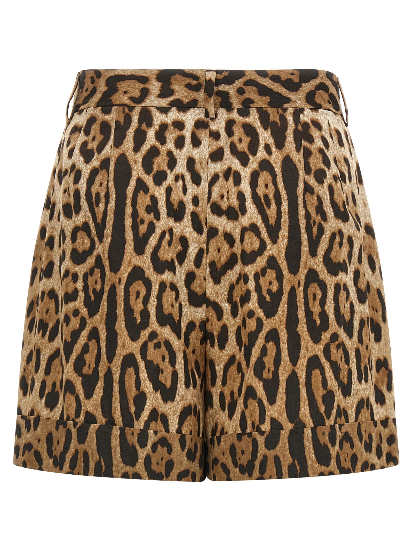 Dolce & Gabbana Brown Cotton Bermuda Shorts Dolce & Gabbana