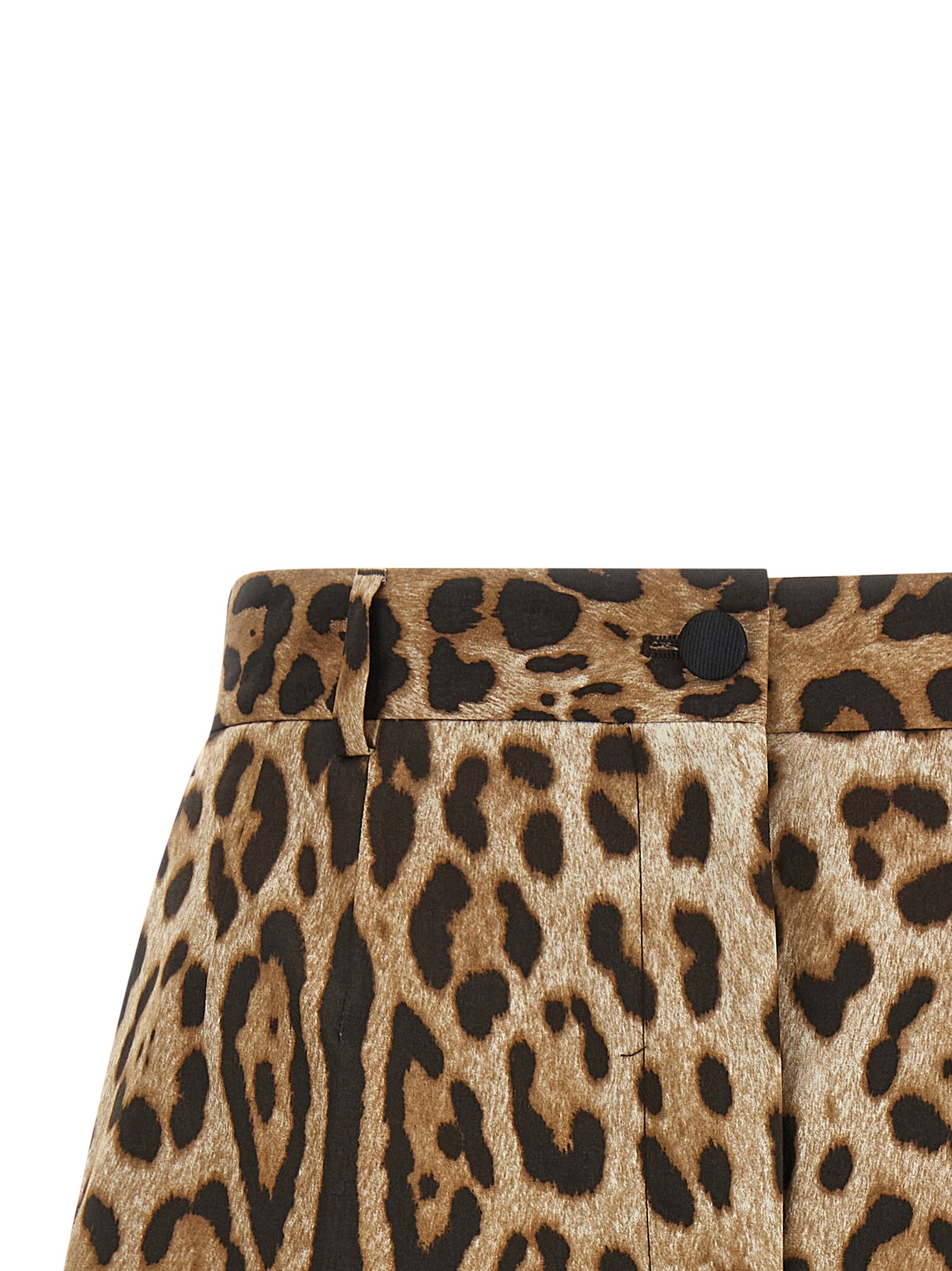 Dolce & Gabbana Brown Cotton Bermuda Shorts Dolce & Gabbana