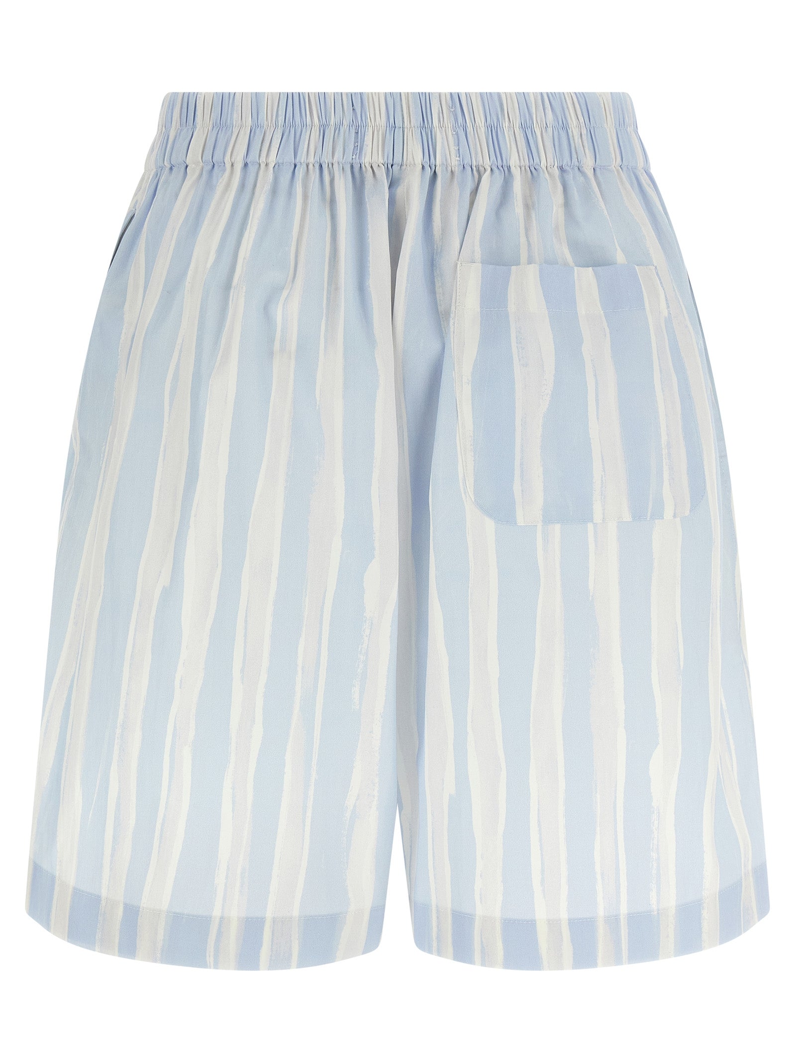 Jacquemus Blue Linen Bermuda Shorts Jacquemus