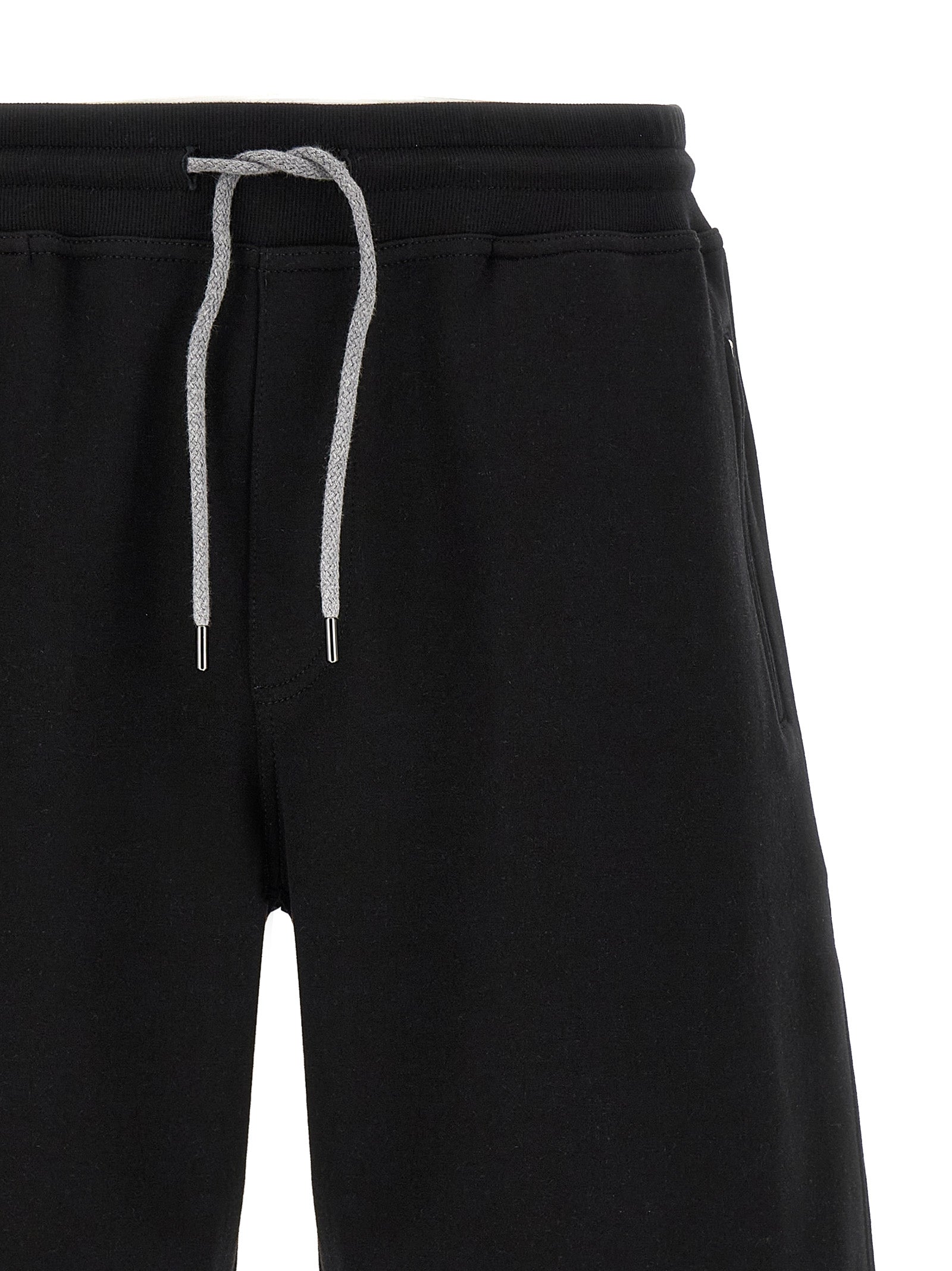 Brunello Cucinelli Black Cotton Bermuda Shorts Brunello Cucinelli