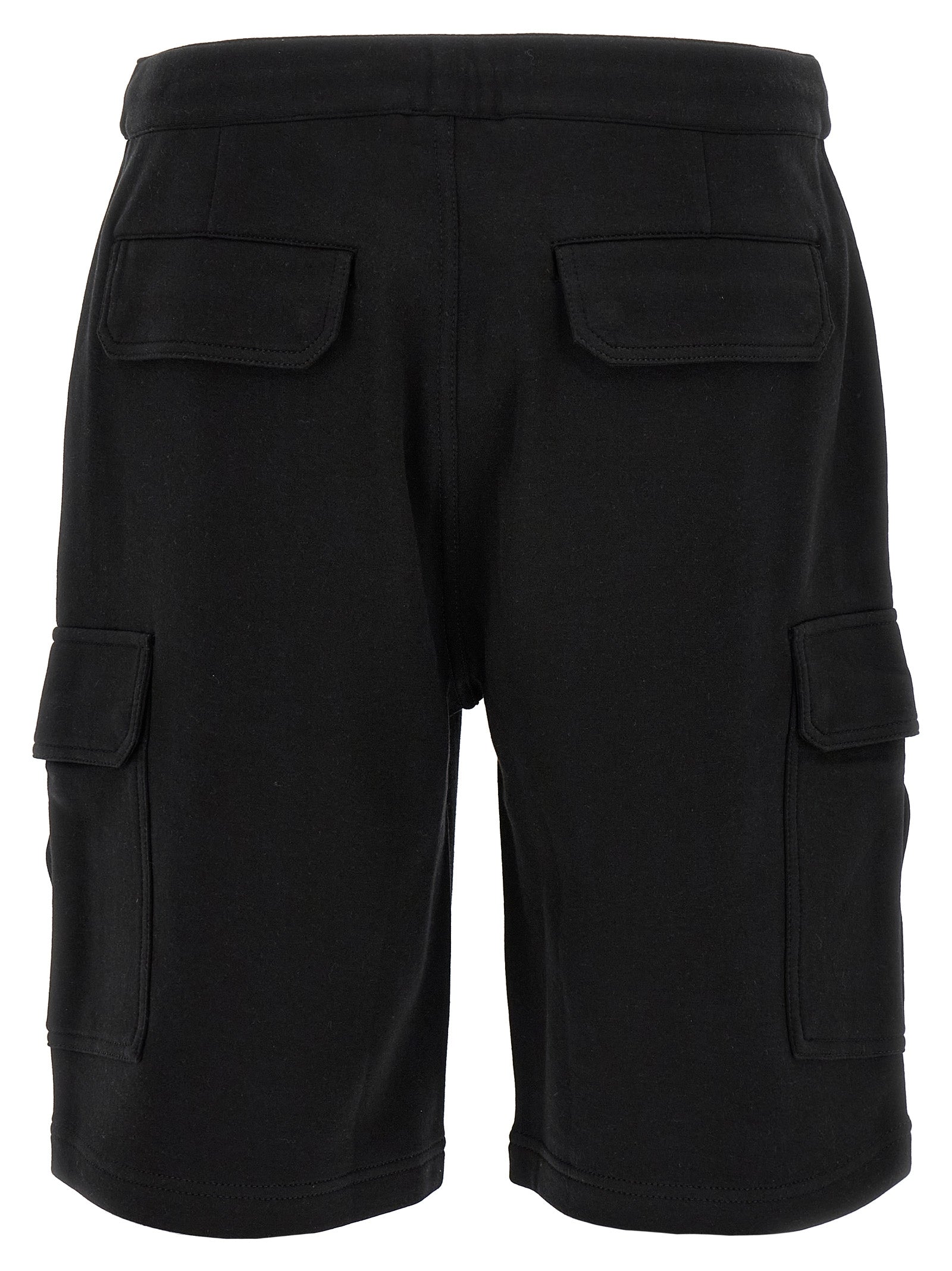 Brunello Cucinelli Black Cotton Bermuda Shorts Brunello Cucinelli