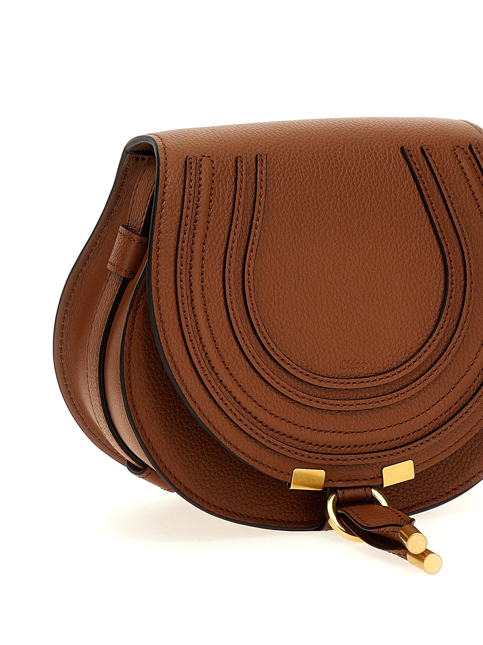Chloé Brown Lamb Leather Crossbody Bag Chloé