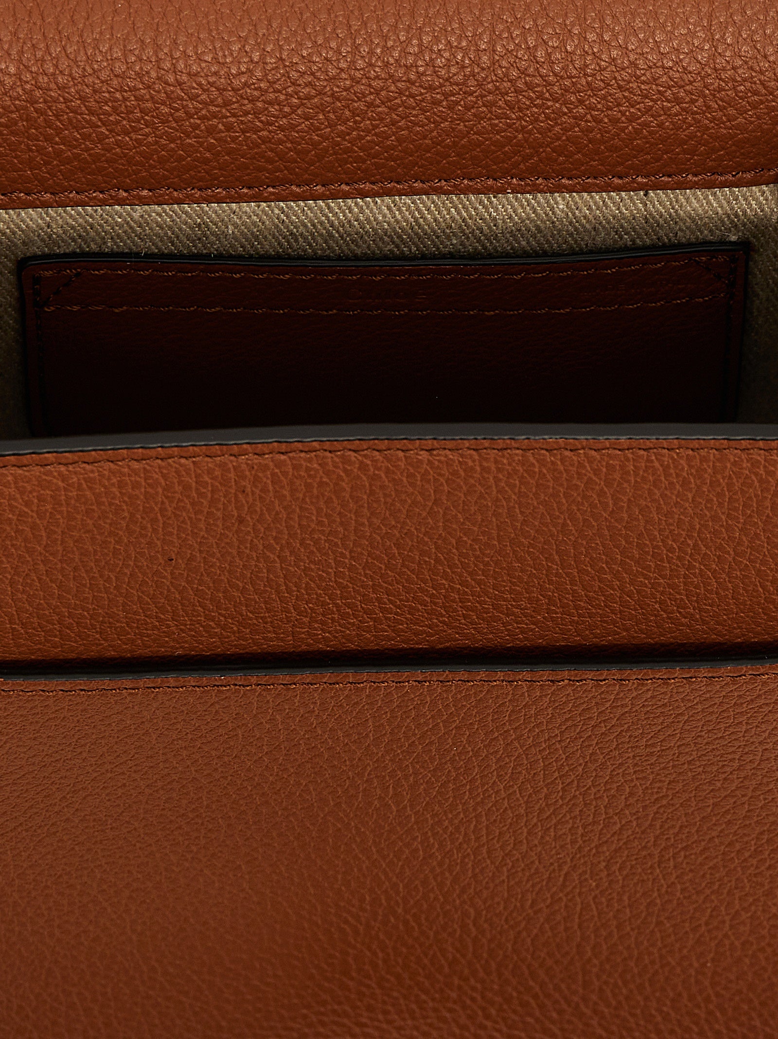 Chloé Brown Lamb Leather Crossbody Bag Chloé