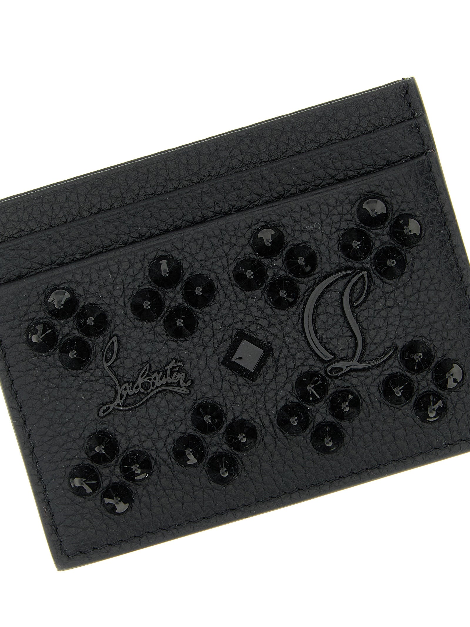 Christian Louboutin Black Calfskin Cardholder Christian Louboutin