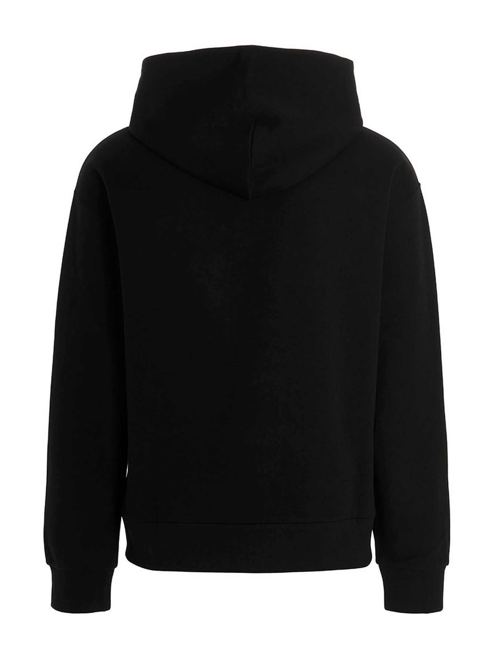 Dolce & Gabbana Black Cotton Sweatshirt Dolce & Gabbana