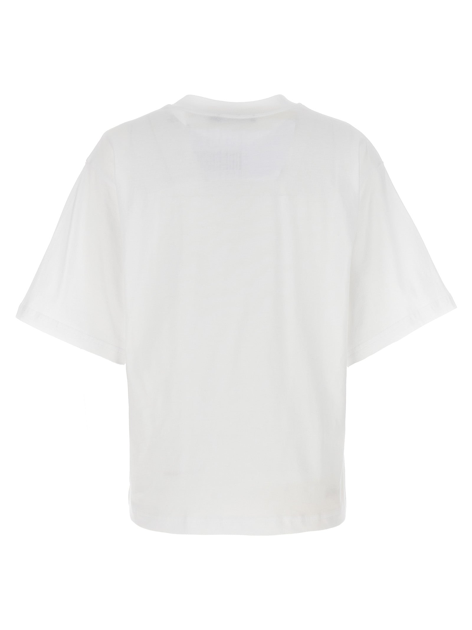 Dolce & Gabbana White Cotton T-Shirt Dolce & Gabbana