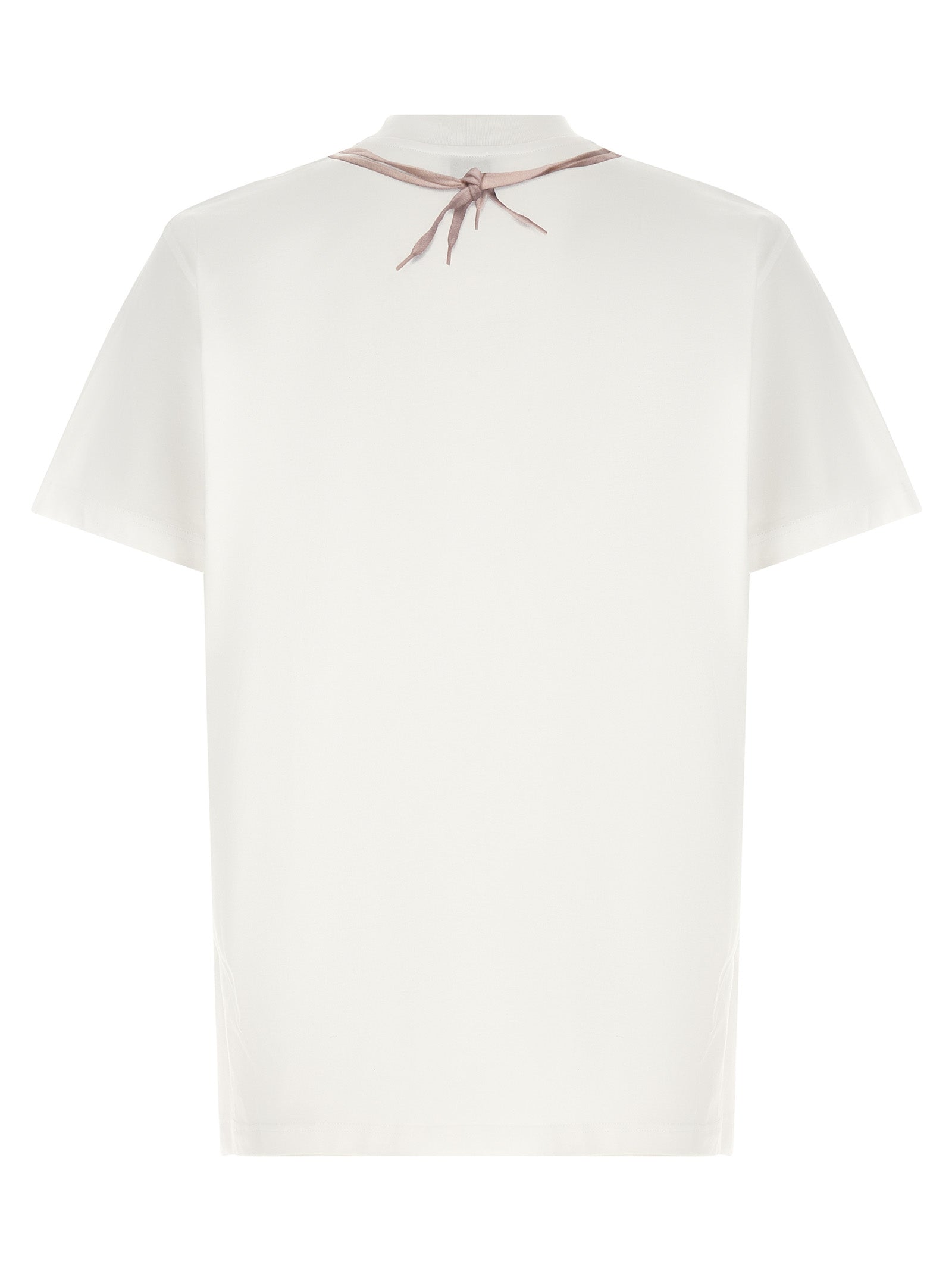 Moschino White Cotton T-Shirt Moschino