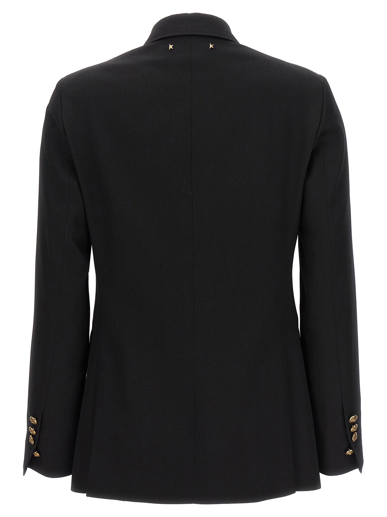 Golden Goose Black Virgin Wool Blazer Golden Goose