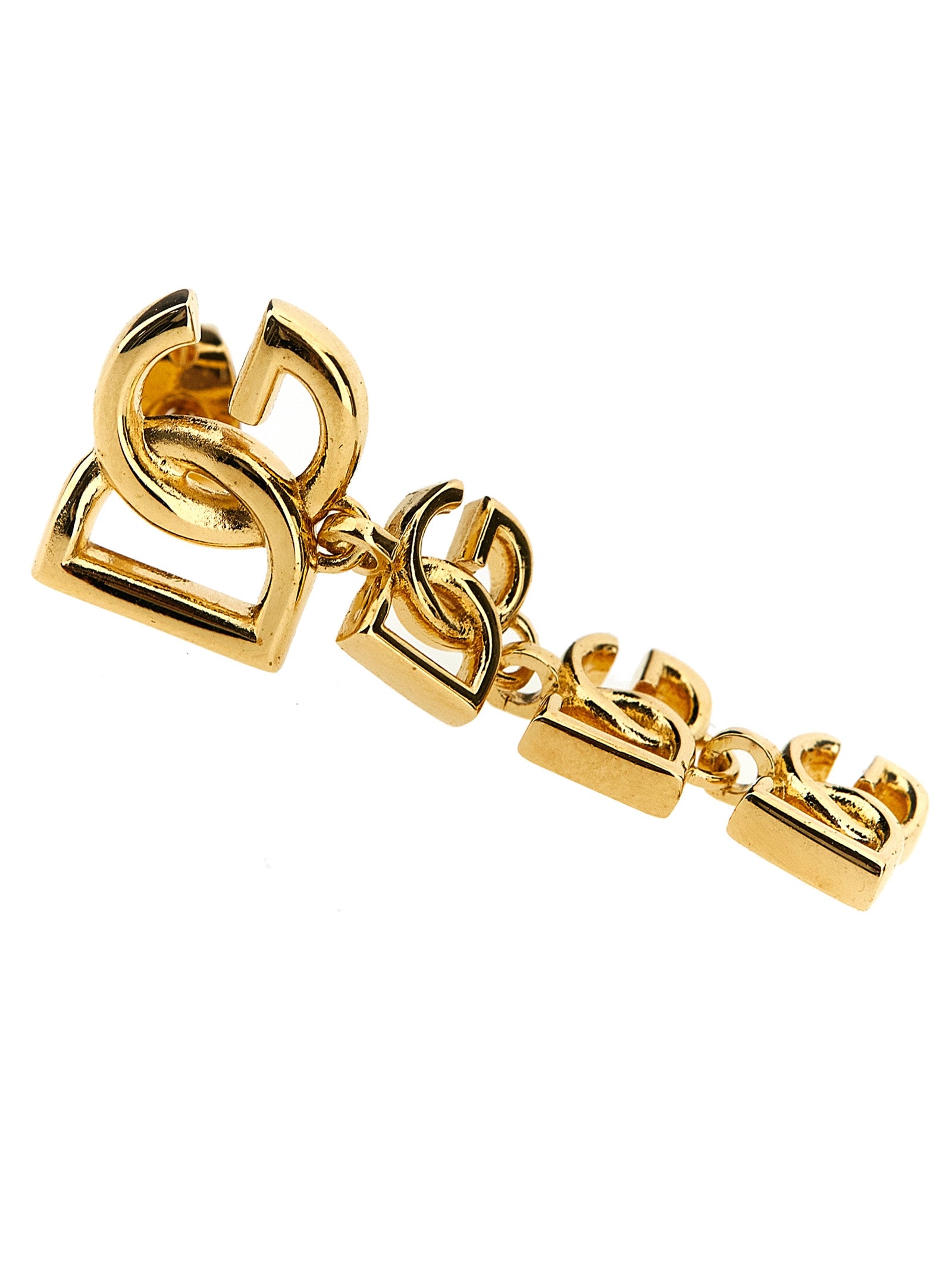 Dolce & Gabbana Gold Brass Earrings Dolce & Gabbana