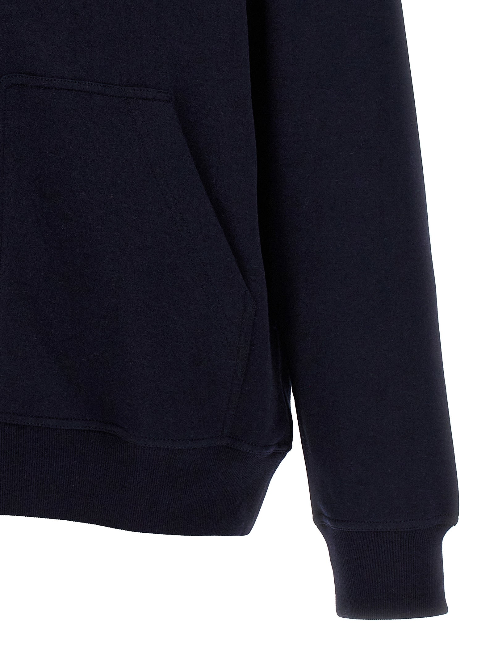 Brunello Cucinelli Blue Cotton Sweatshirt Brunello Cucinelli