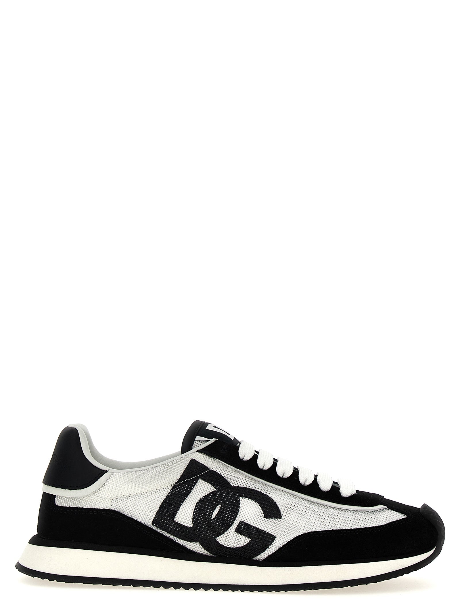 Dolce & Gabbana Bicolor Calfskin Athletic Sneakers Dolce & Gabbana