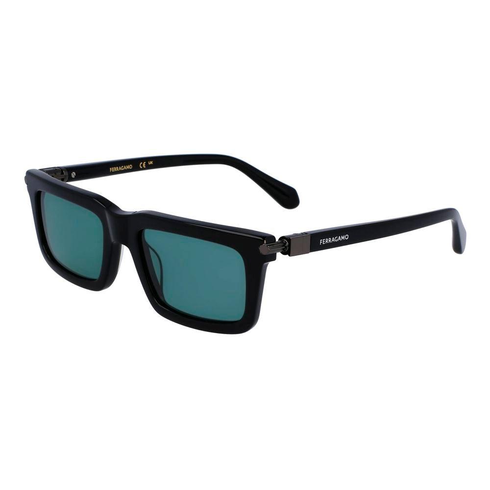 Ferragamo Black Acetate Sunglasses Ferragamo