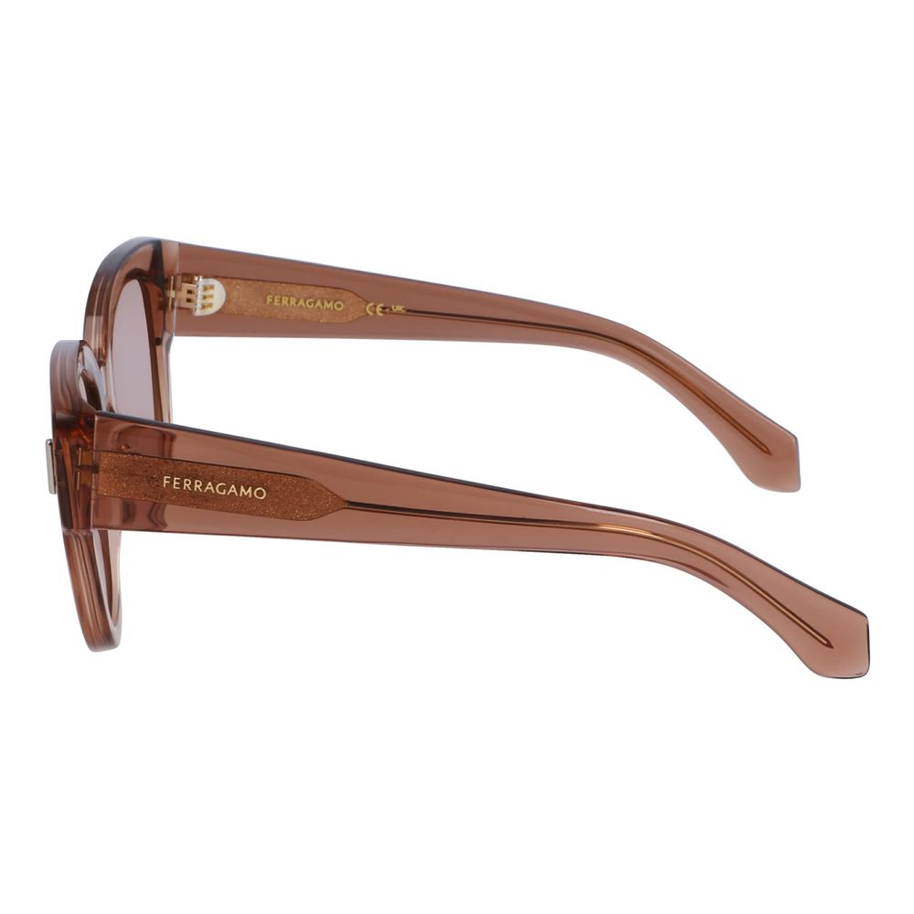 Ferragamo Transparent Acetate Sunglasses Ferragamo