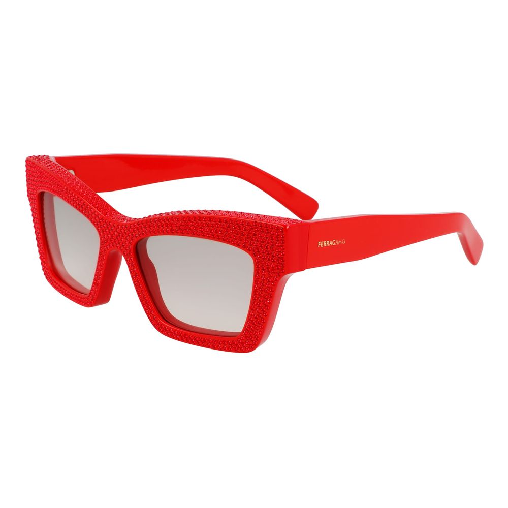 Ferragamo Multicolor Acetate Sunglasses Ferragamo