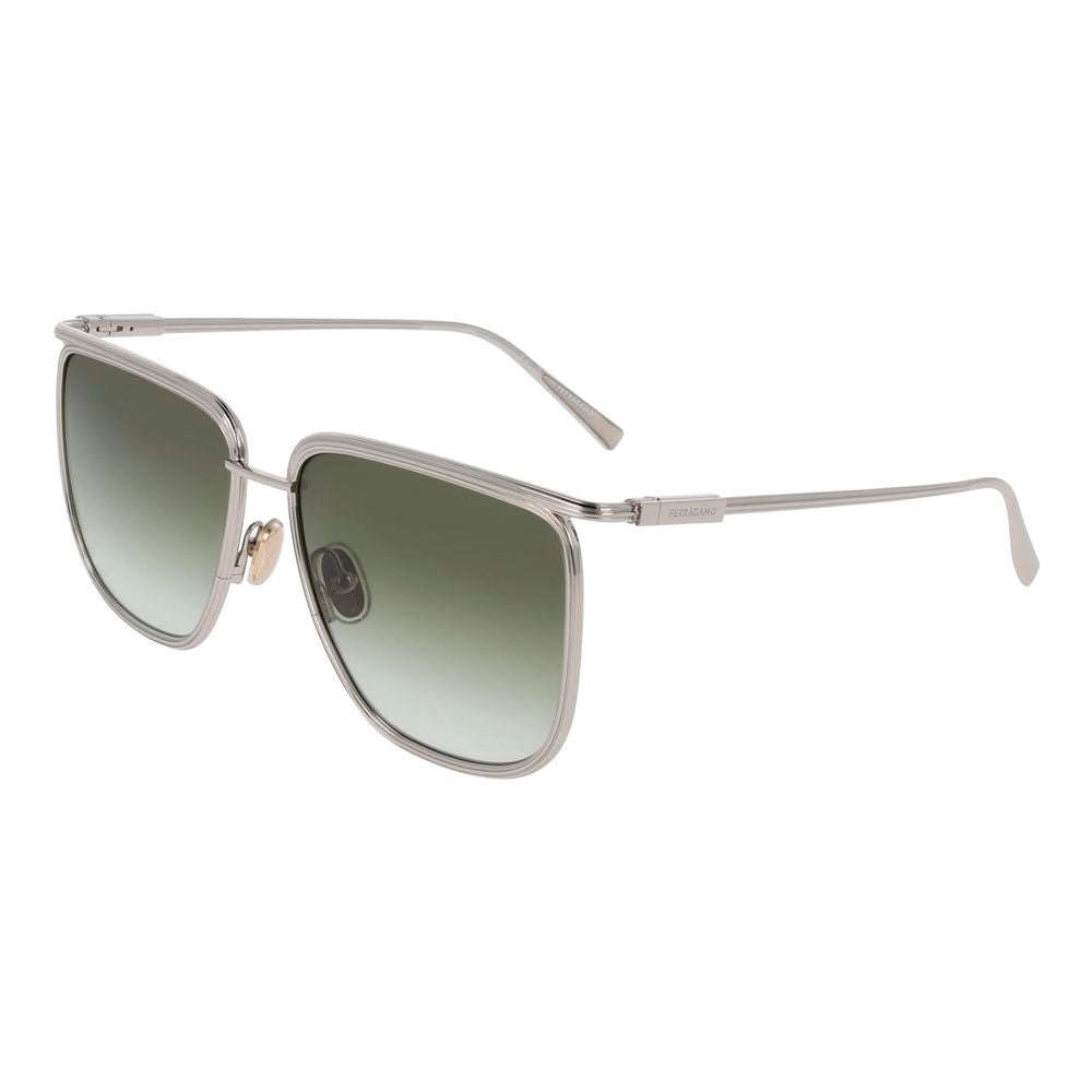 Ferragamo Gold Metal Sunglasses Ferragamo