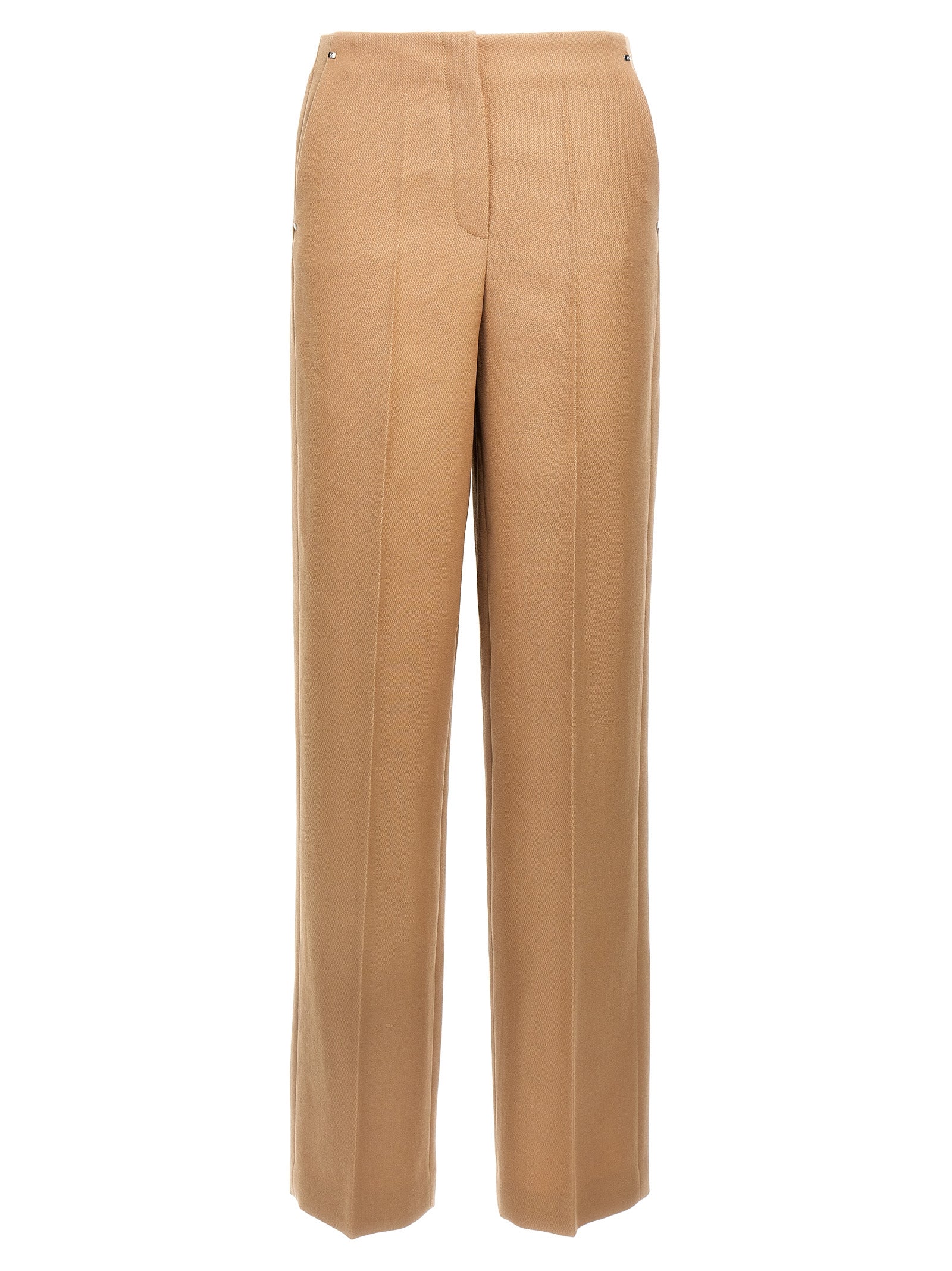 Fendi Beige Wool Dress Pants Fendi