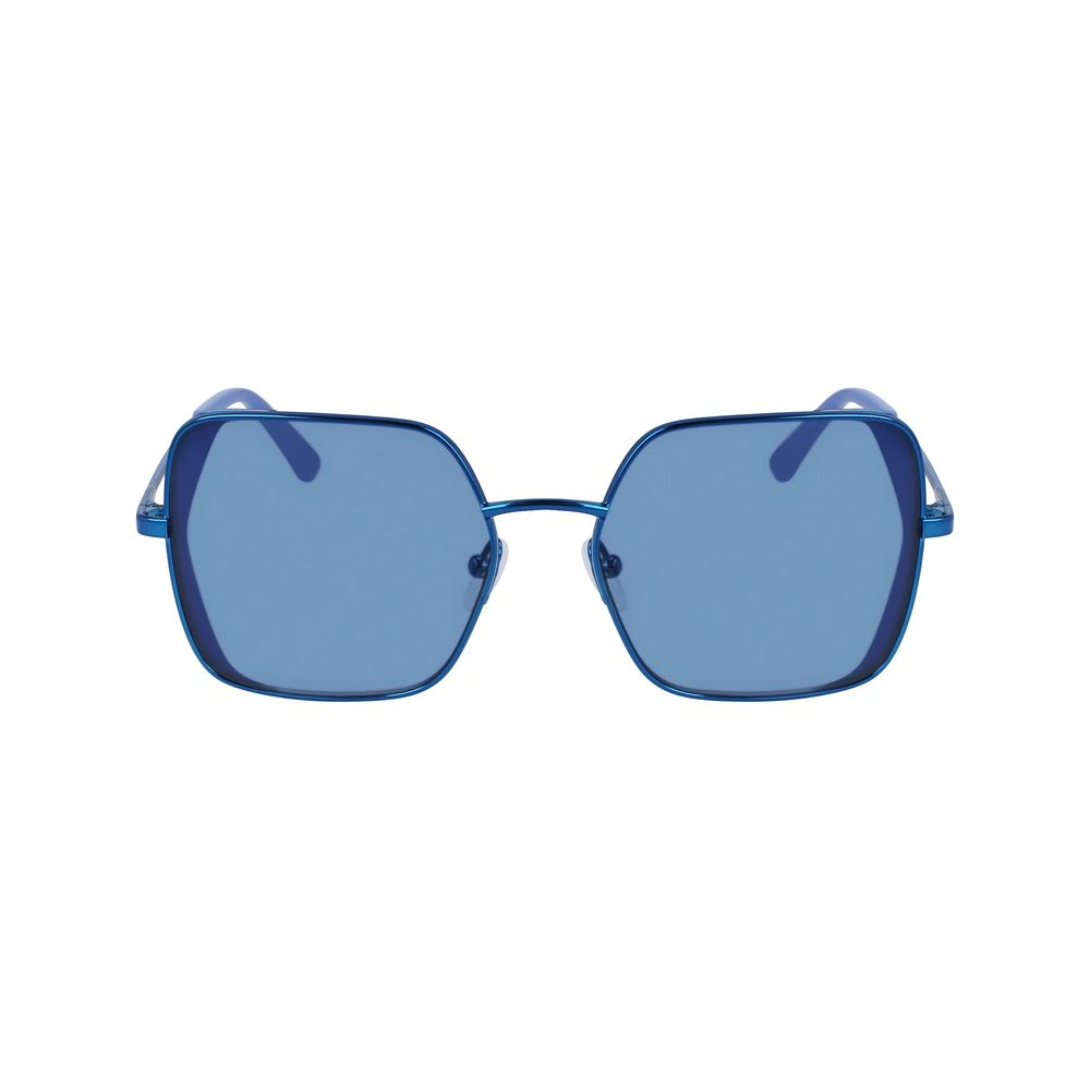 Karl Lagerfeld Blue Metal Sunglasses Karl Lagerfeld