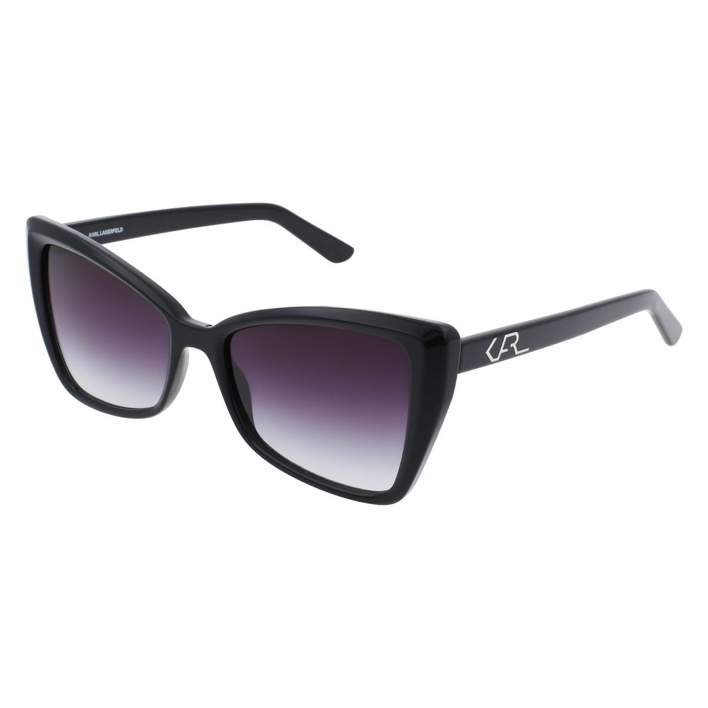 Karl Lagerfeld Black Injected Sunglasses Karl Lagerfeld