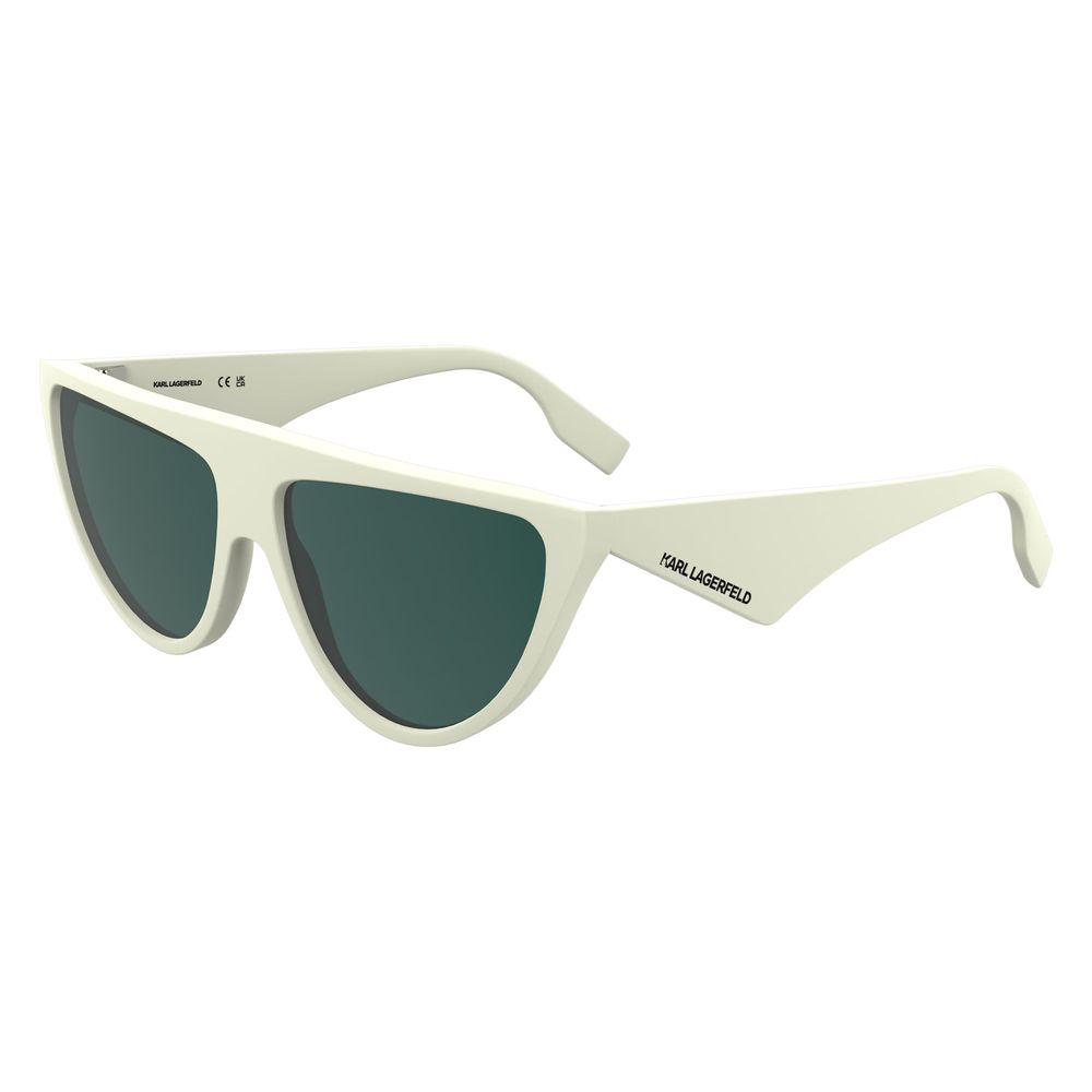 Karl Lagerfeld White Injected Sunglasses Karl Lagerfeld