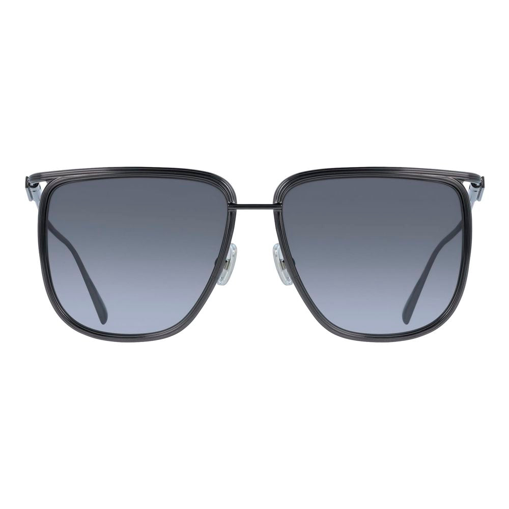 Ferragamo Gray Metal Sunglasses Ferragamo