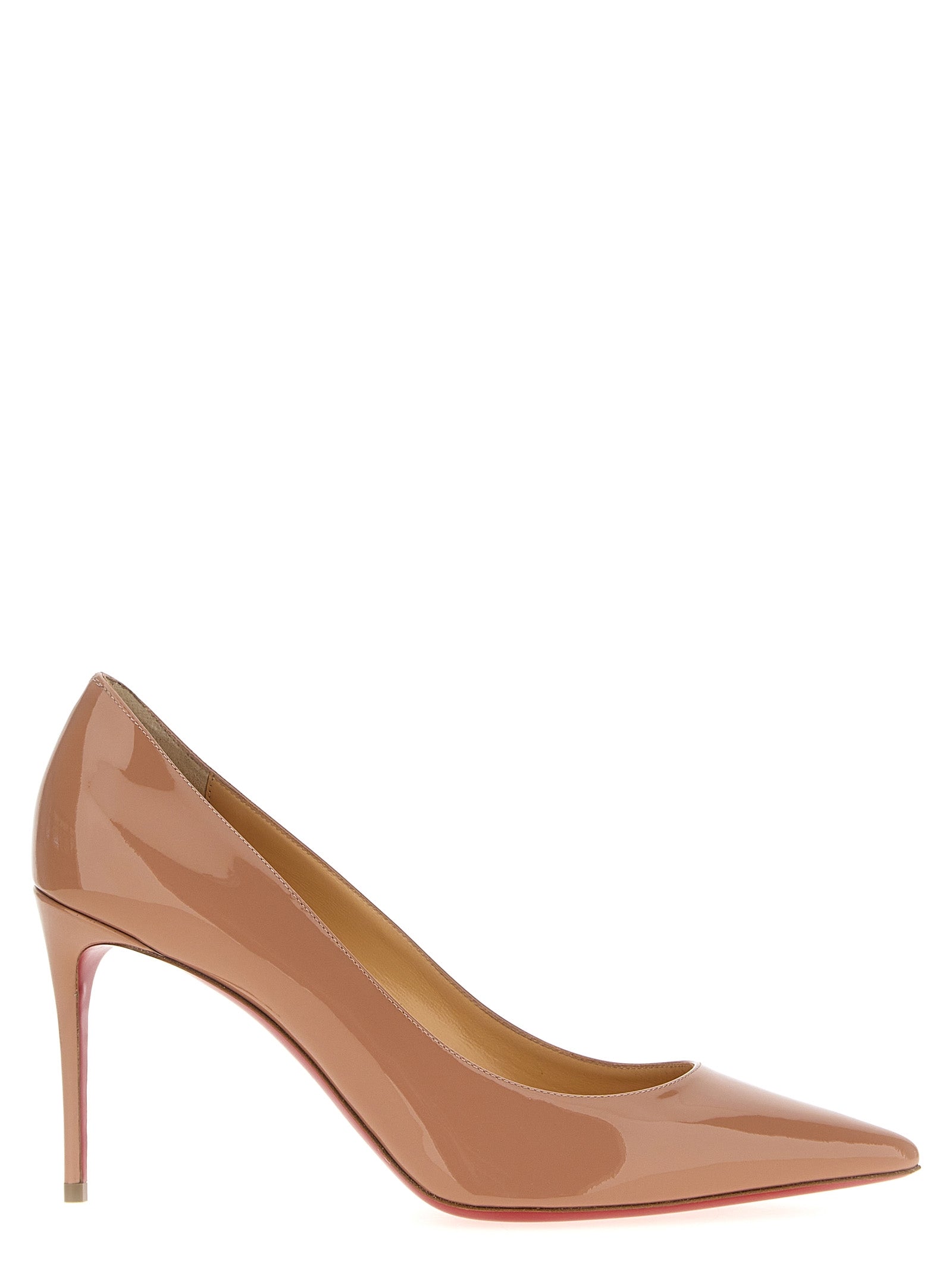 Christian Louboutin Beige Calfskin High Heel Pumps Christian Louboutin