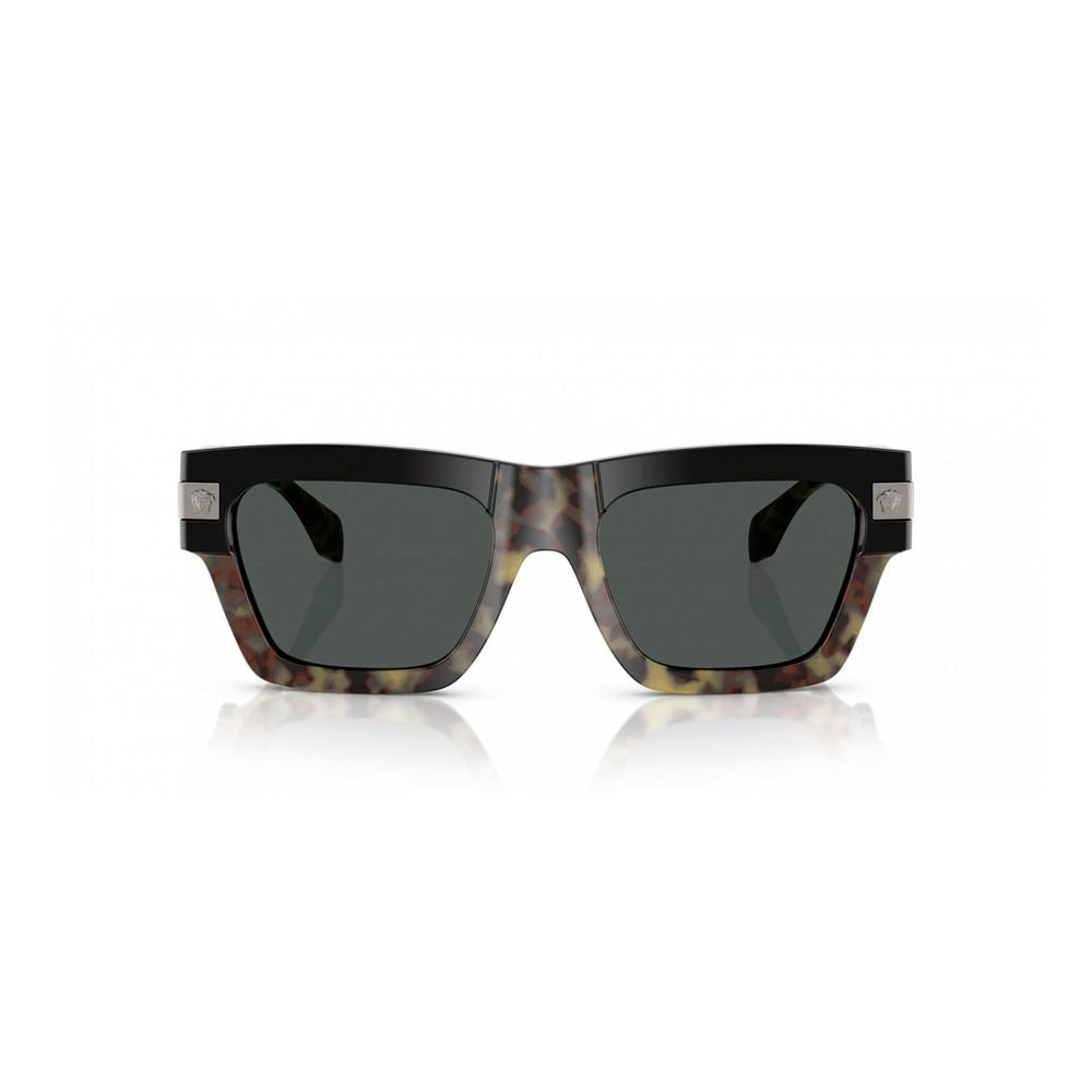 Versace Gray Acetate Sunglasses Versace
