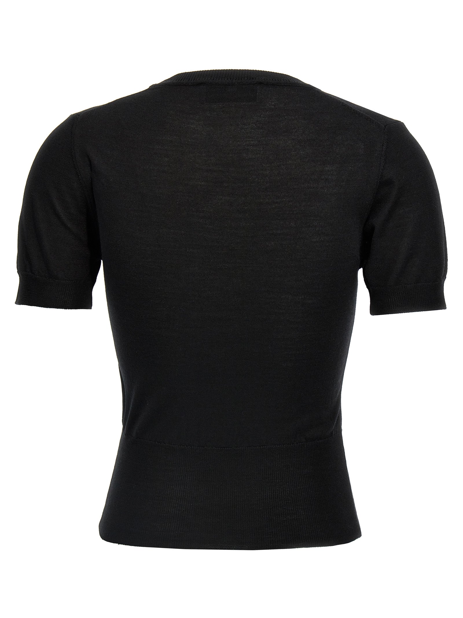 Vivienne Westwood Black Wool T-Shirt Vivienne Westwood