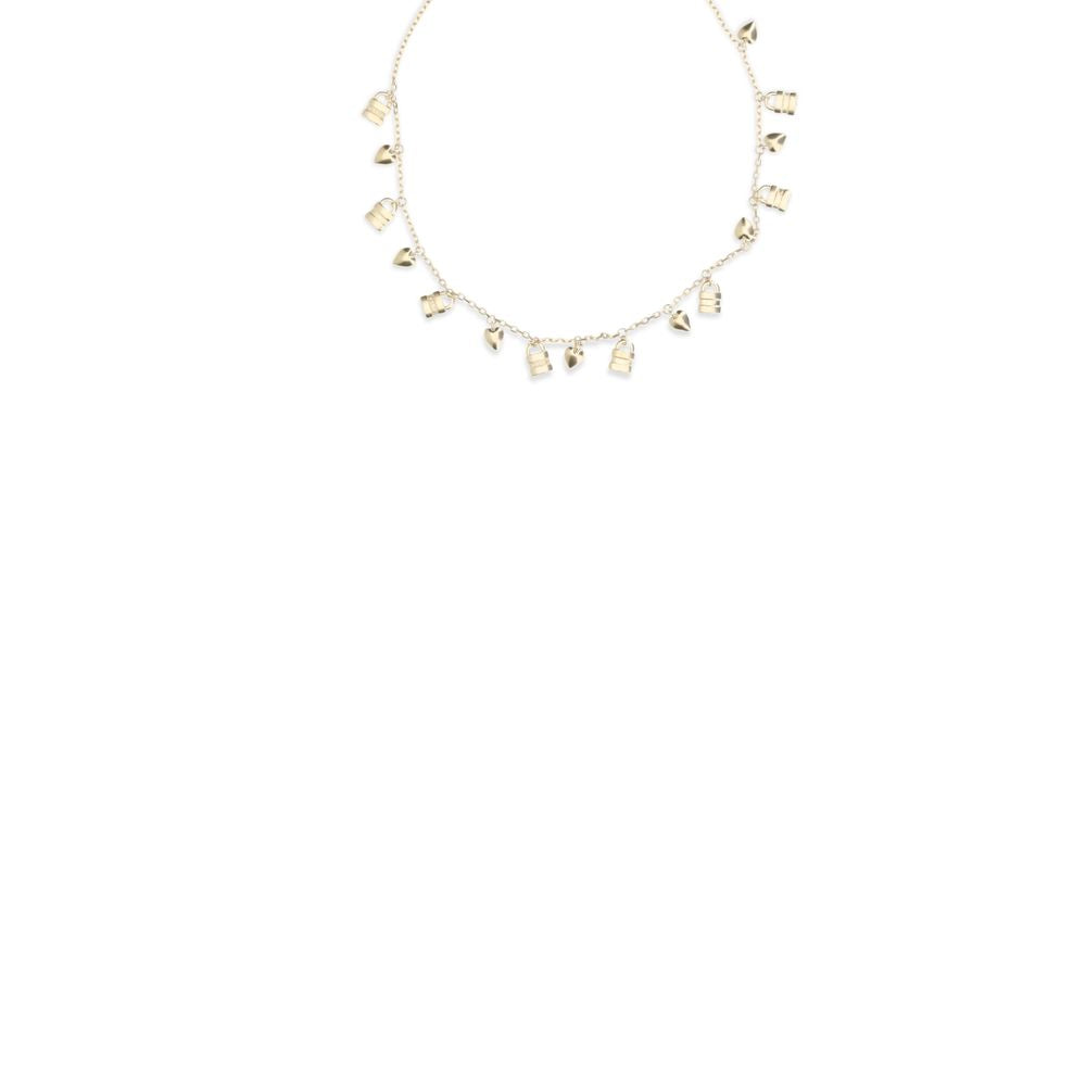 Chloé Gold Brass Necklace Chloé