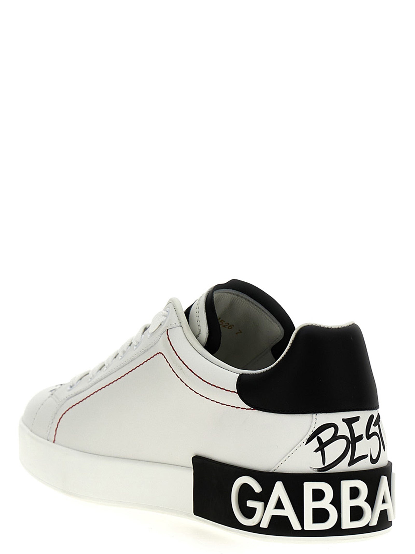 Dolce & Gabbana Bicolor Calfskin Sneakers Dolce & Gabbana