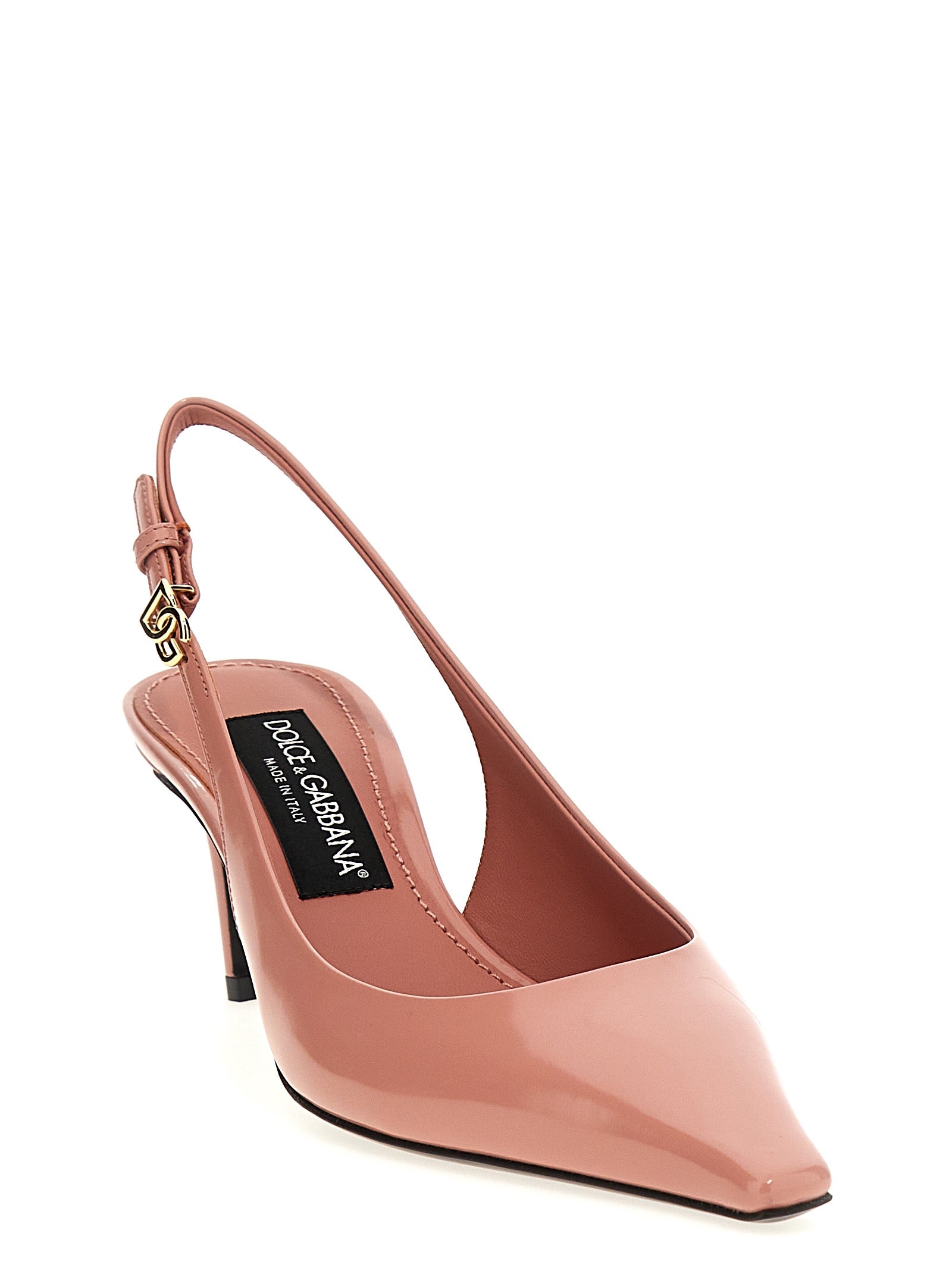 Dolce & Gabbana Multicolor Calfskin Mid Heel Pumps Dolce & Gabbana